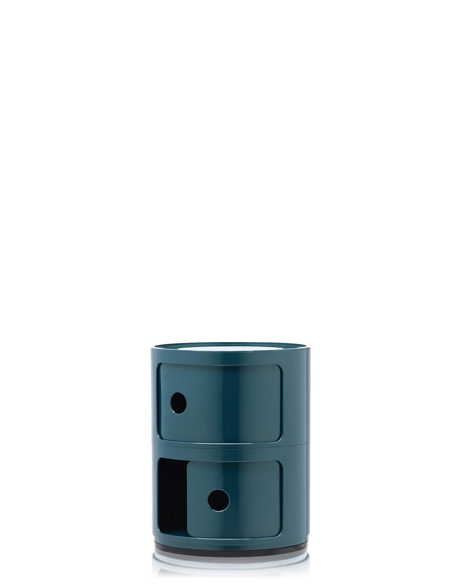 Kartell Componibili Contenitore 2 Elementi, Blu, 32 x 32 x 40 cm - immagine 3