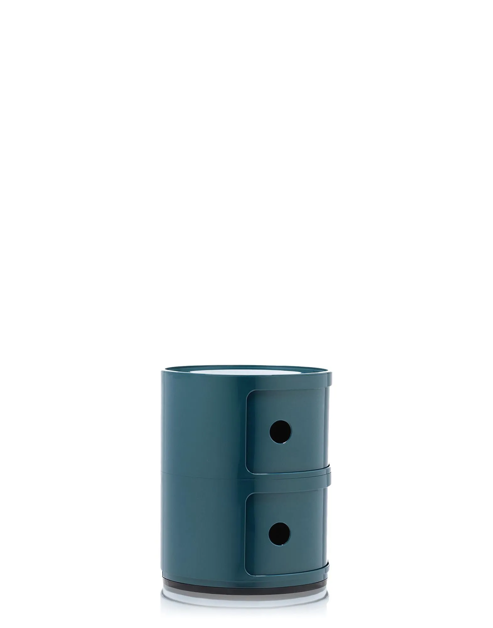 Kartell Componibili Contenitore 2 Elementi, Blu, 32 x 32 x 40 cm - immagine 4