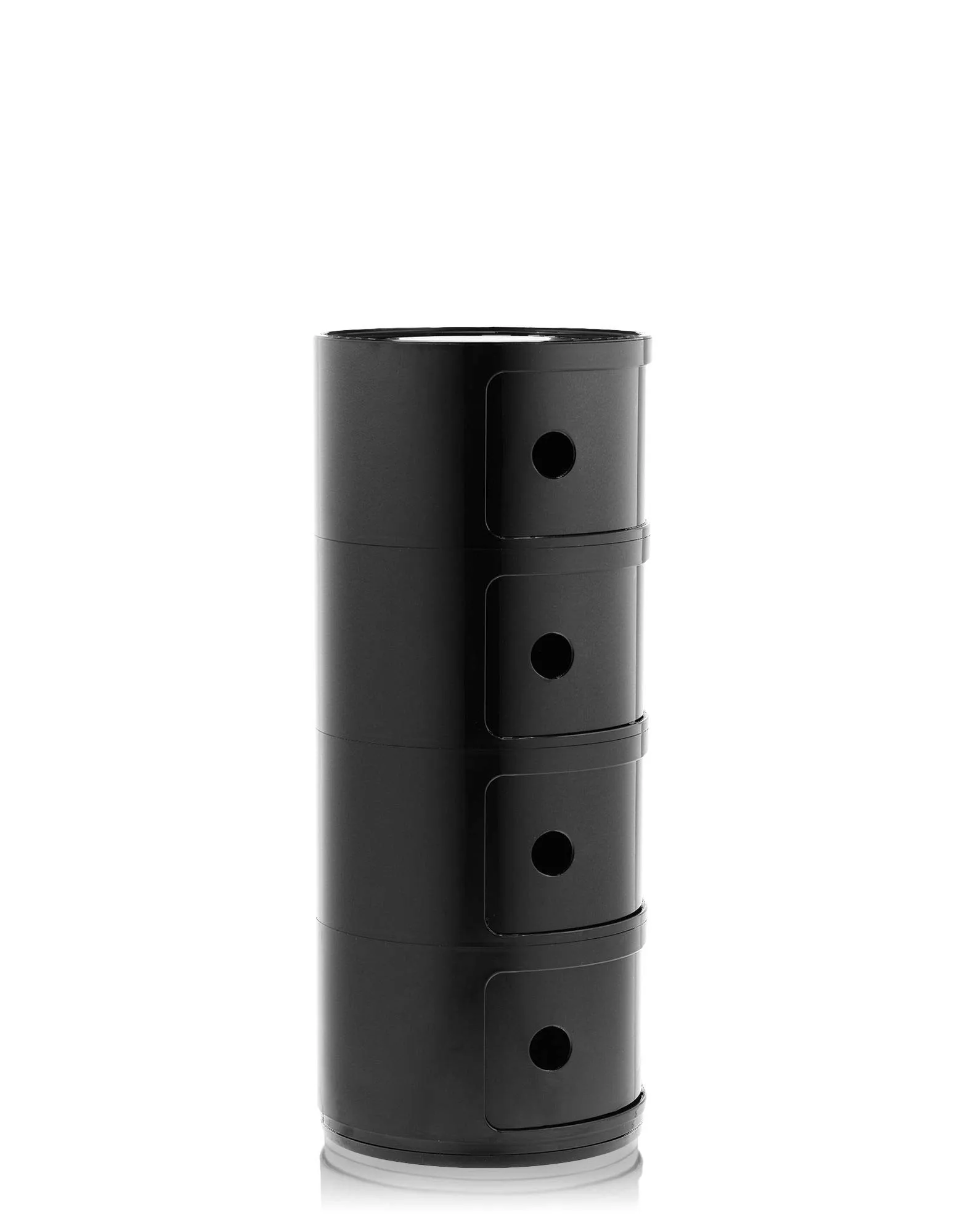 Kartell Componibili Contenitore 4 Elementi, Nero, 32 x 32 x 77 cm - immagine 4