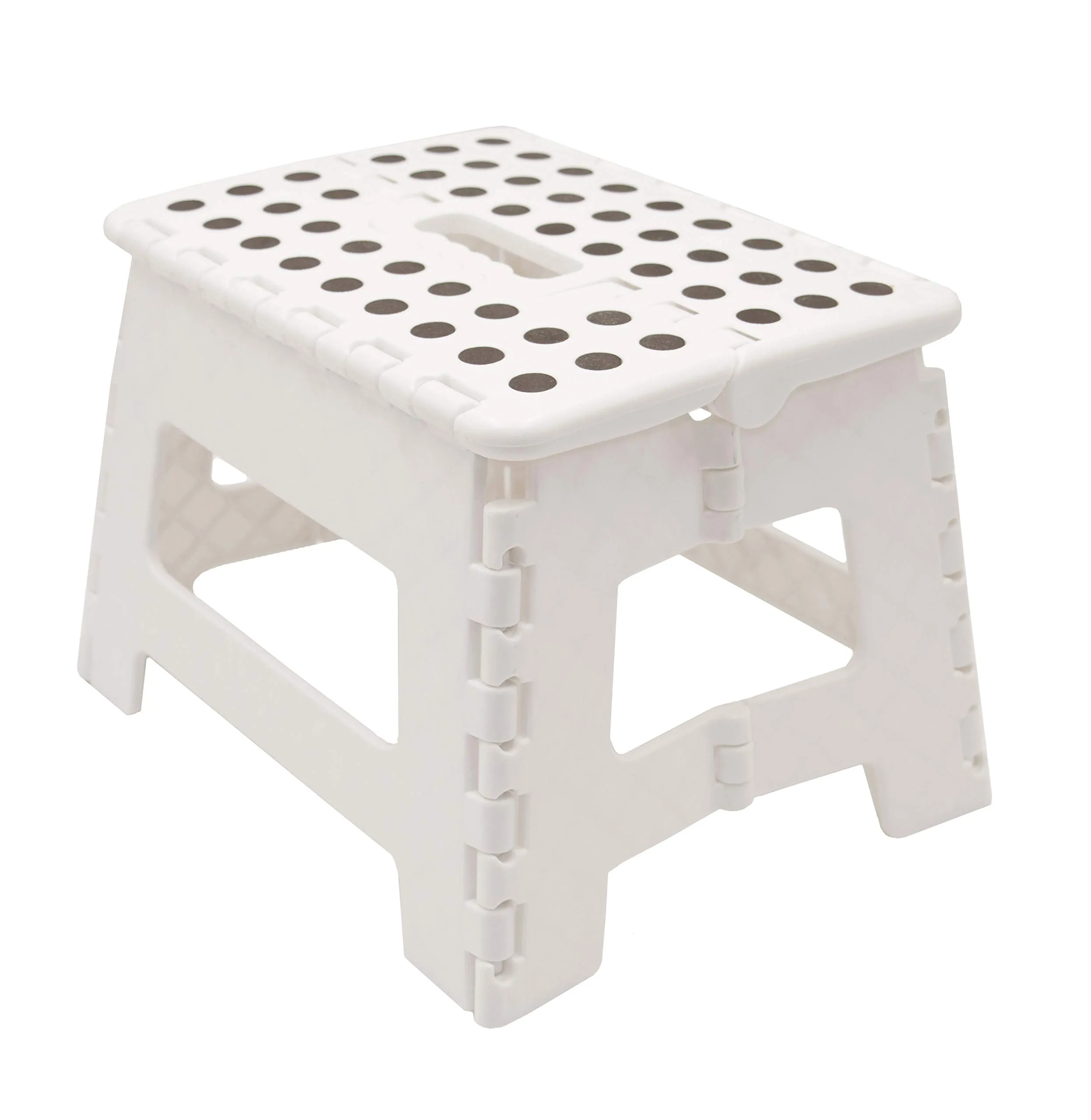 ZOLLNER Sgabello pieghevole, 22 cm, Bianco - immagine 1