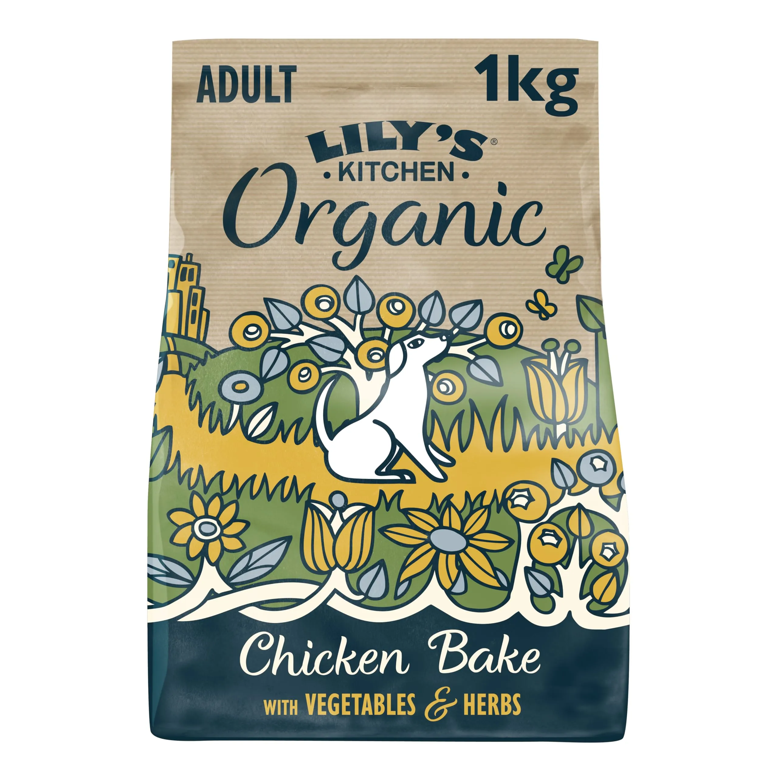 Lily's Kitchen Cibo secco per cani adulti Pollo arrosto 1kg - immagine 1