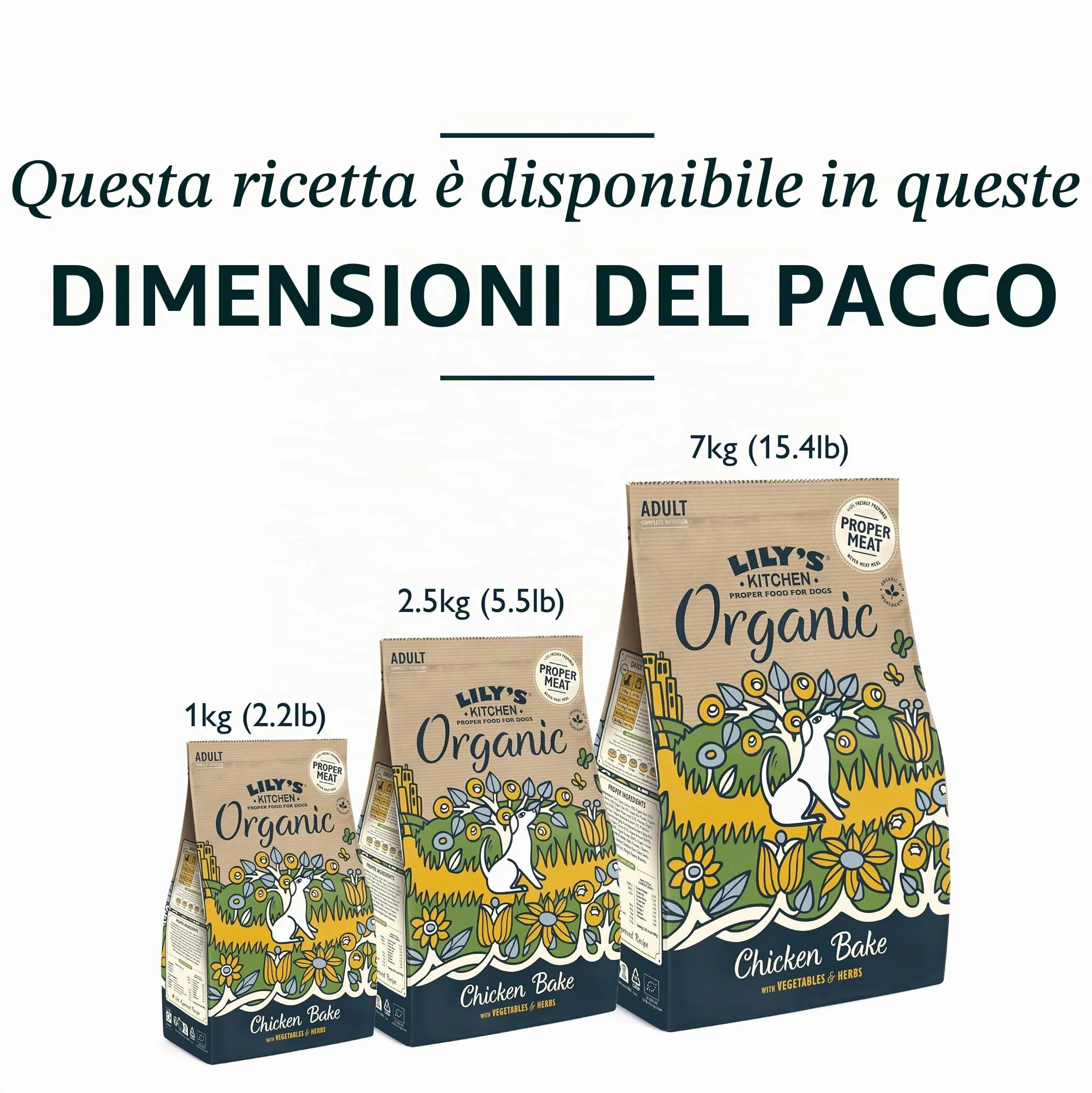 Lily's Kitchen Cibo secco per cani adulti Pollo arrosto 1kg - immagine 5