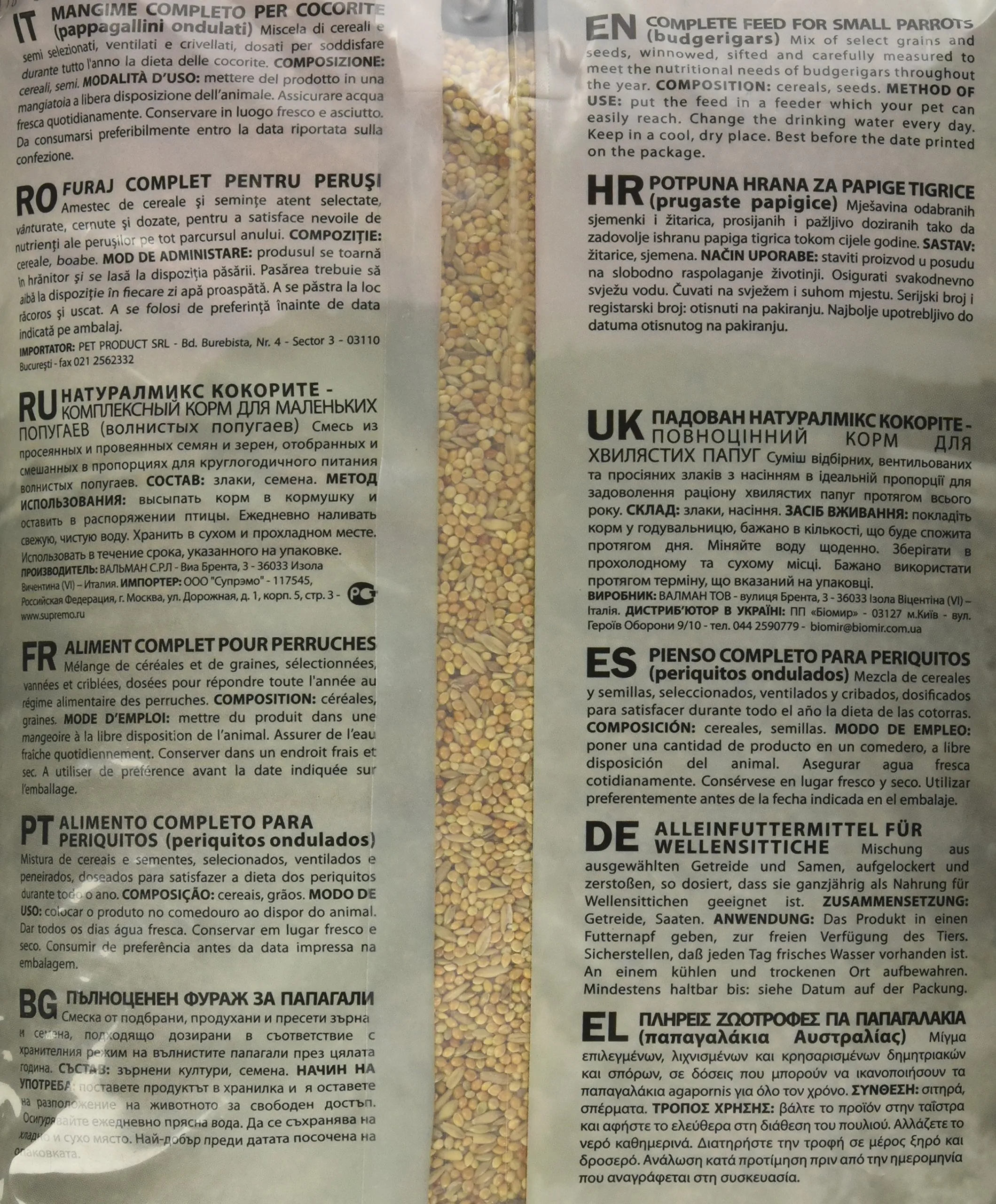 Padovan Naturalmix Cocorite Alimento Completo per Cocorite - 5 kg - immagine 4