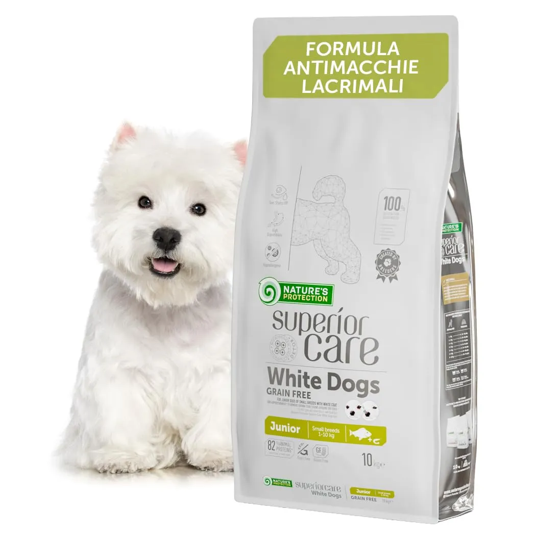 Nature's Protection Superior Care Cibo secco cuccioli, Pesce bianco, 10 kg - immagine 1