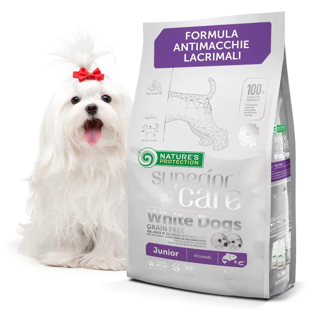 Nature's Protection Superior Care Cibo Secco per Cuccioli al Salmone, 1,5 kg - immagine 1