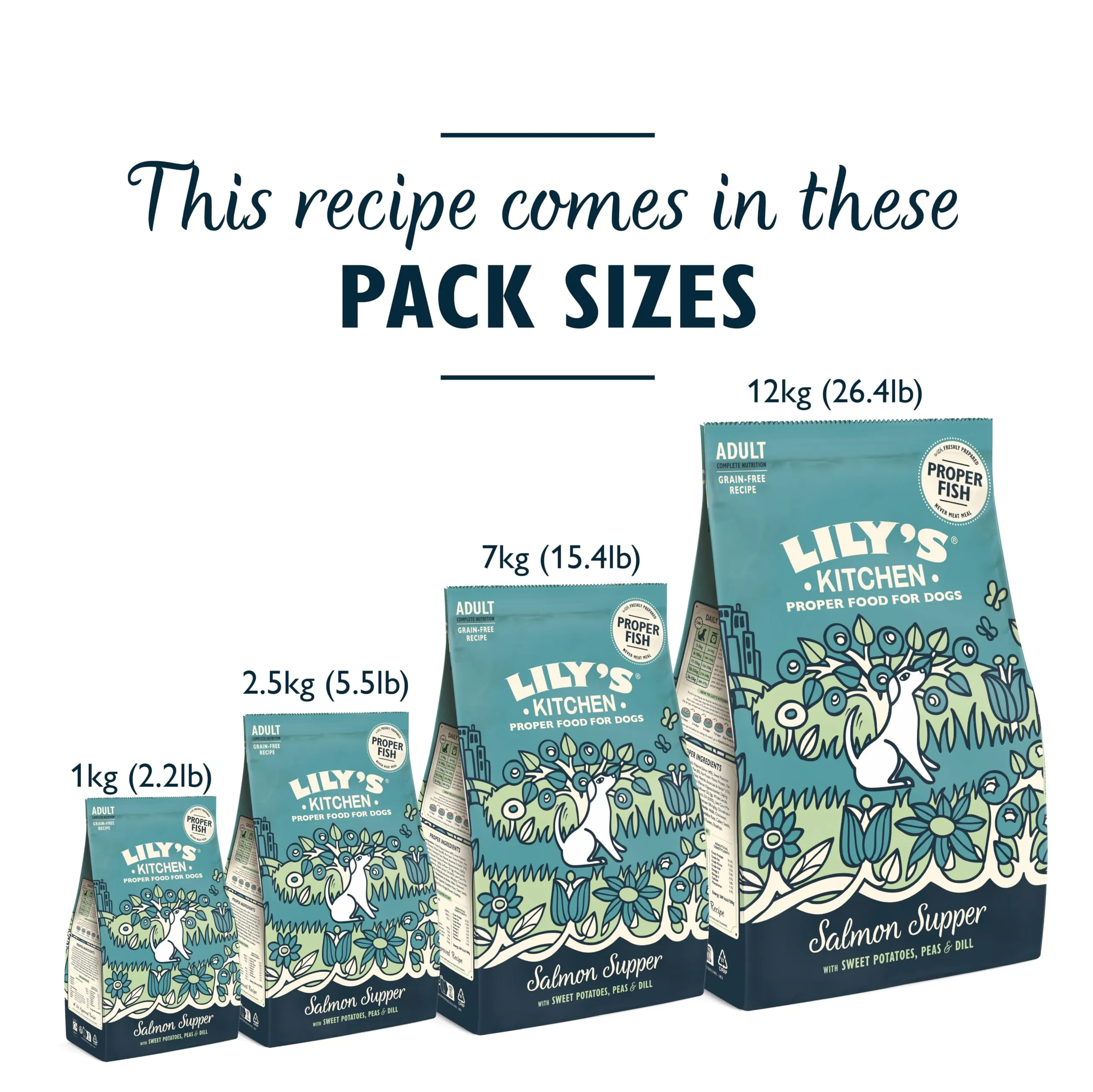 Lily's Kitchen Cibo secco per cani adulti al Salmone, 1kg - immagine 4