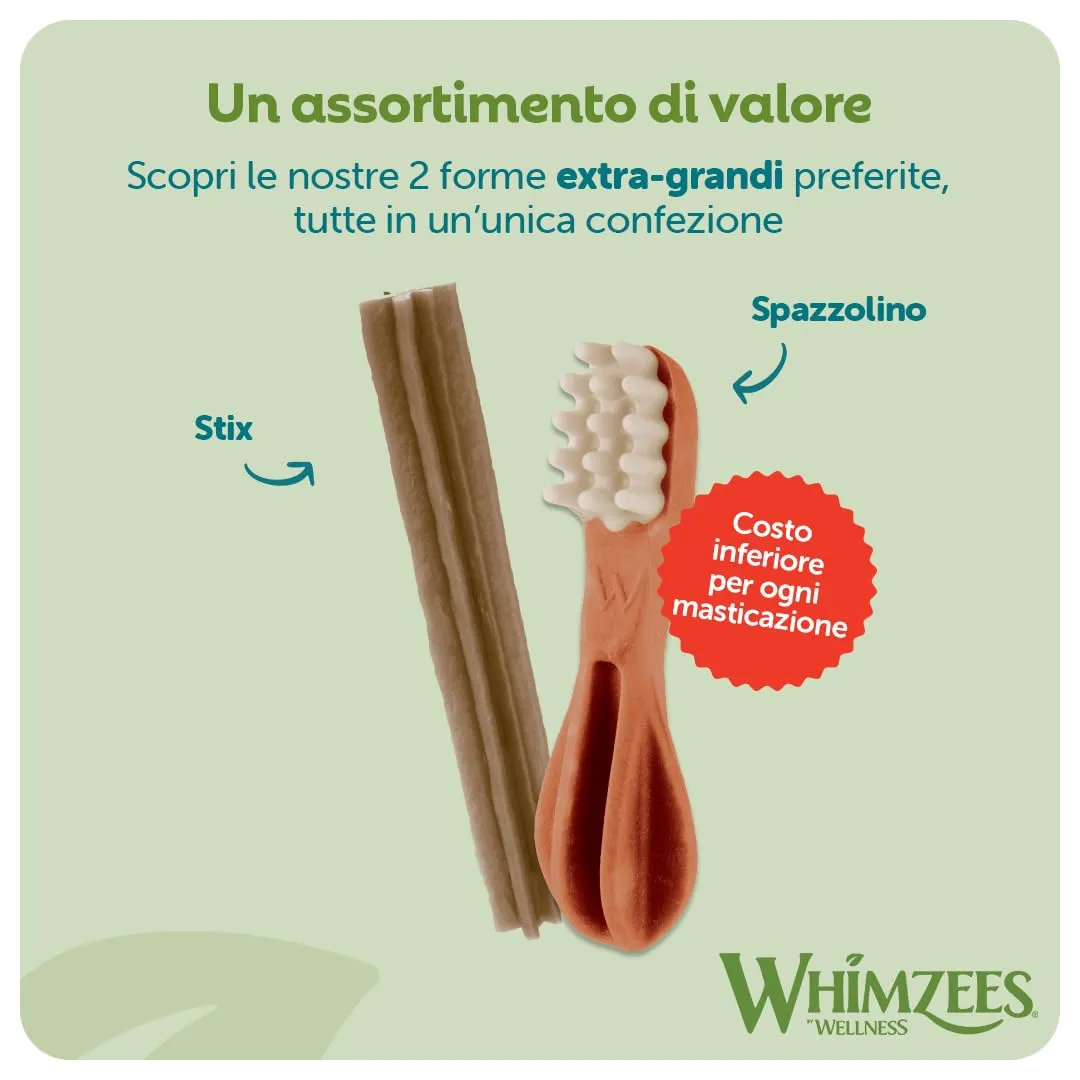 Whimzees Box Varietà XL, 14 Pezzi - immagine 2