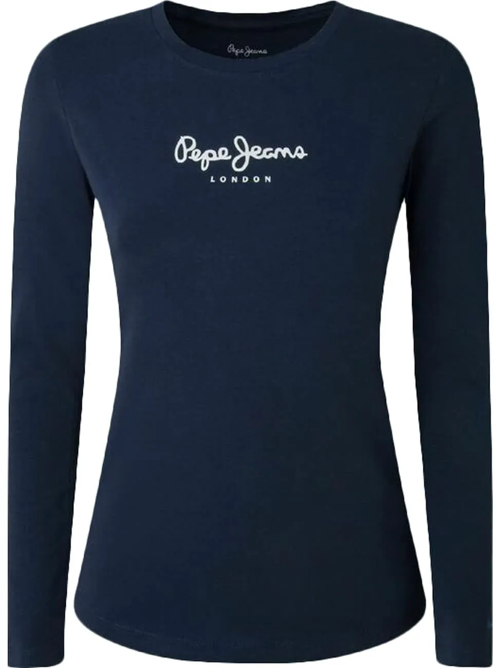 Pepe Jeans New Virginia LS Women's Top, Navy, L - immagine 1
