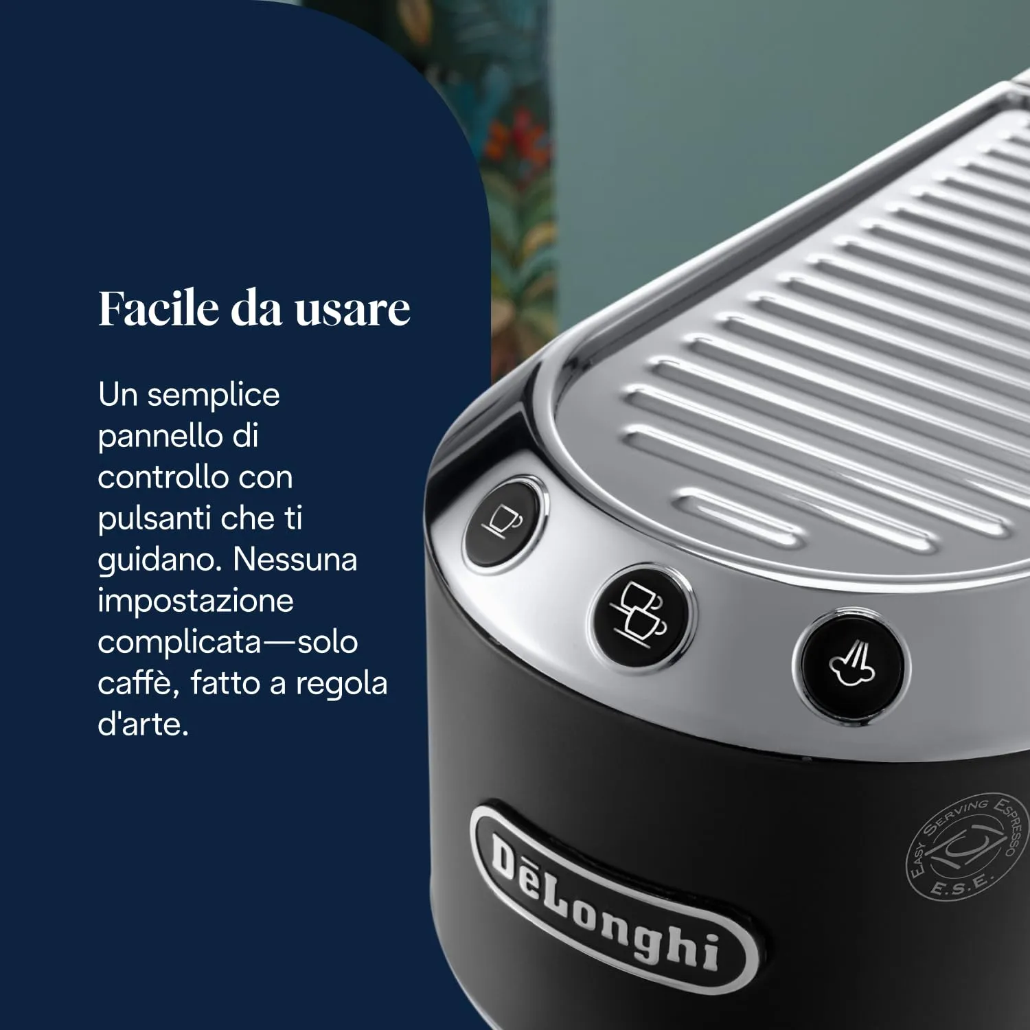 De'Longhi Dedica Style Perfetto Macchina da Caffè Espresso EC685.BK, Nero - immagine 5