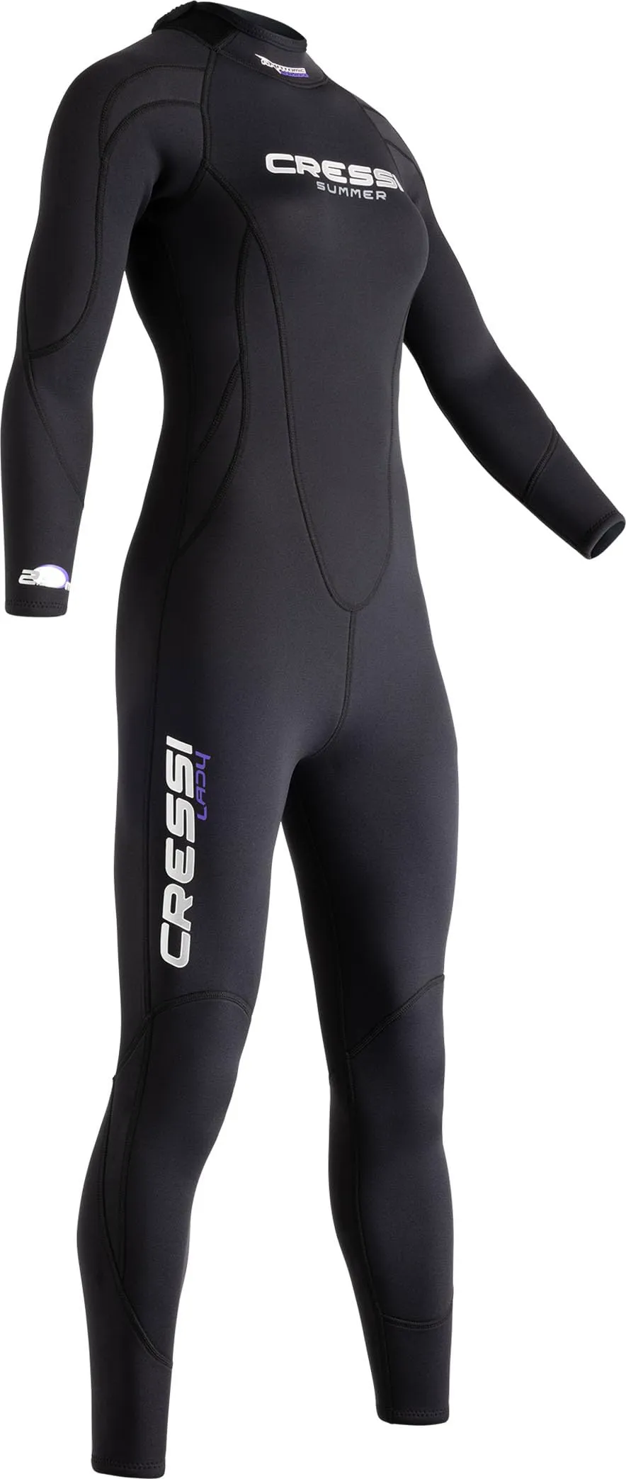 Cressi Summer Lady Muta Donna, Nero, L - immagine 1
