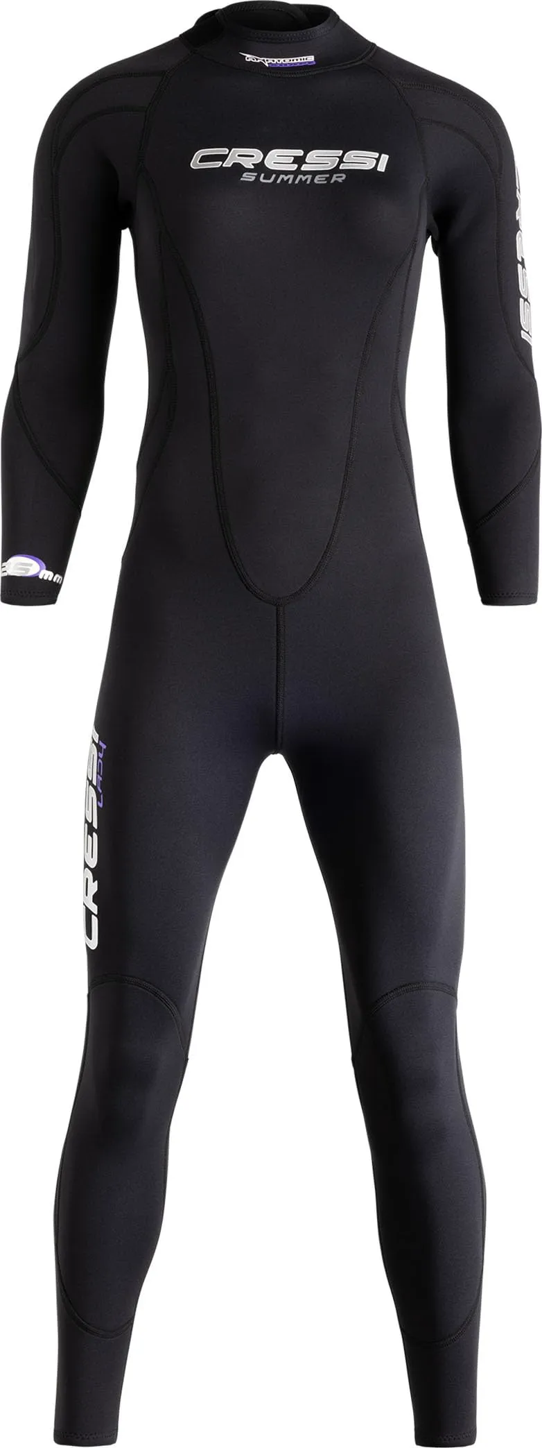 Cressi Summer Lady Muta Donna, Nero, L - immagine 3
