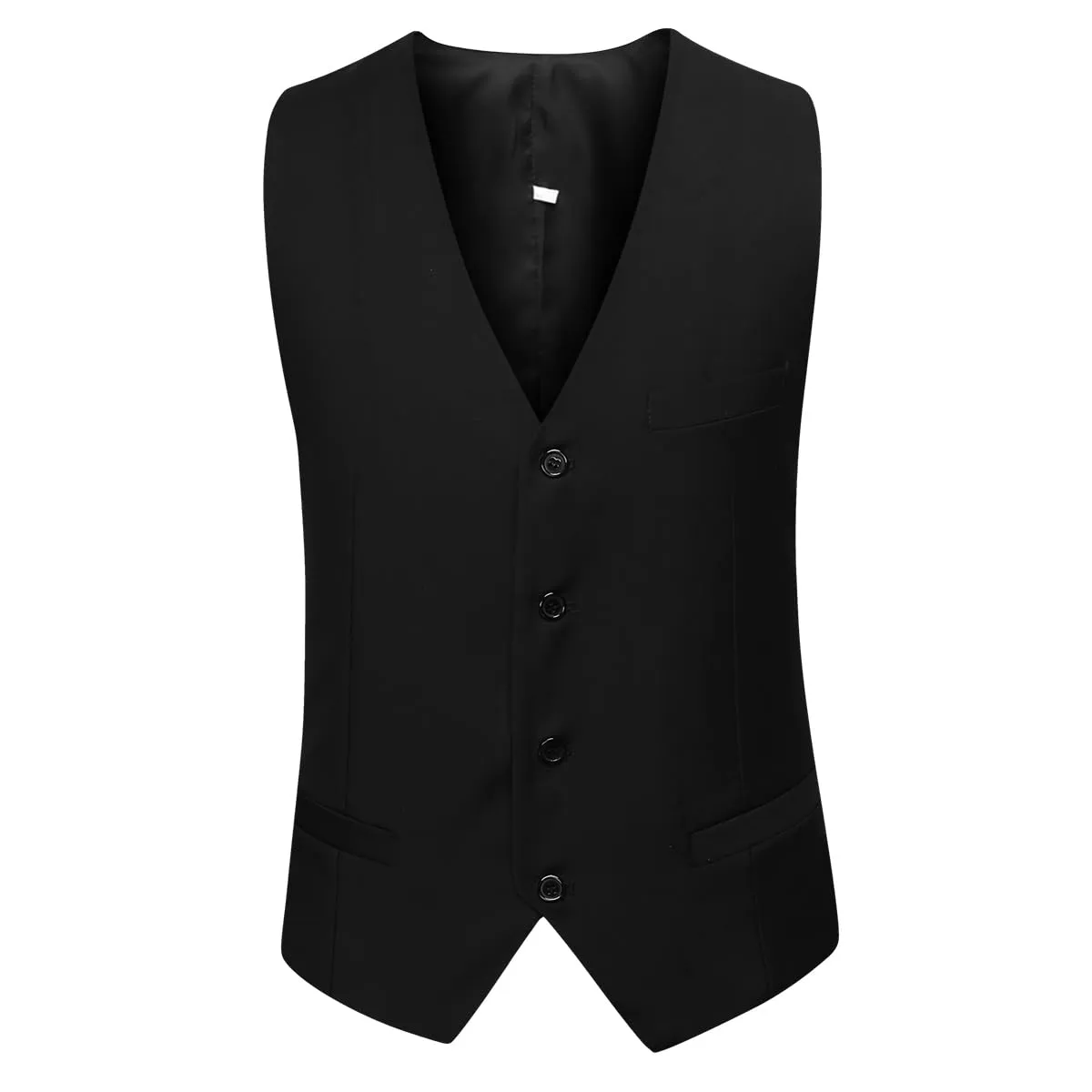 YOUTHUP Abito Uomo 3 Pezzi Slim Fit Blazer Panciotto Pantaloni - immagine 2