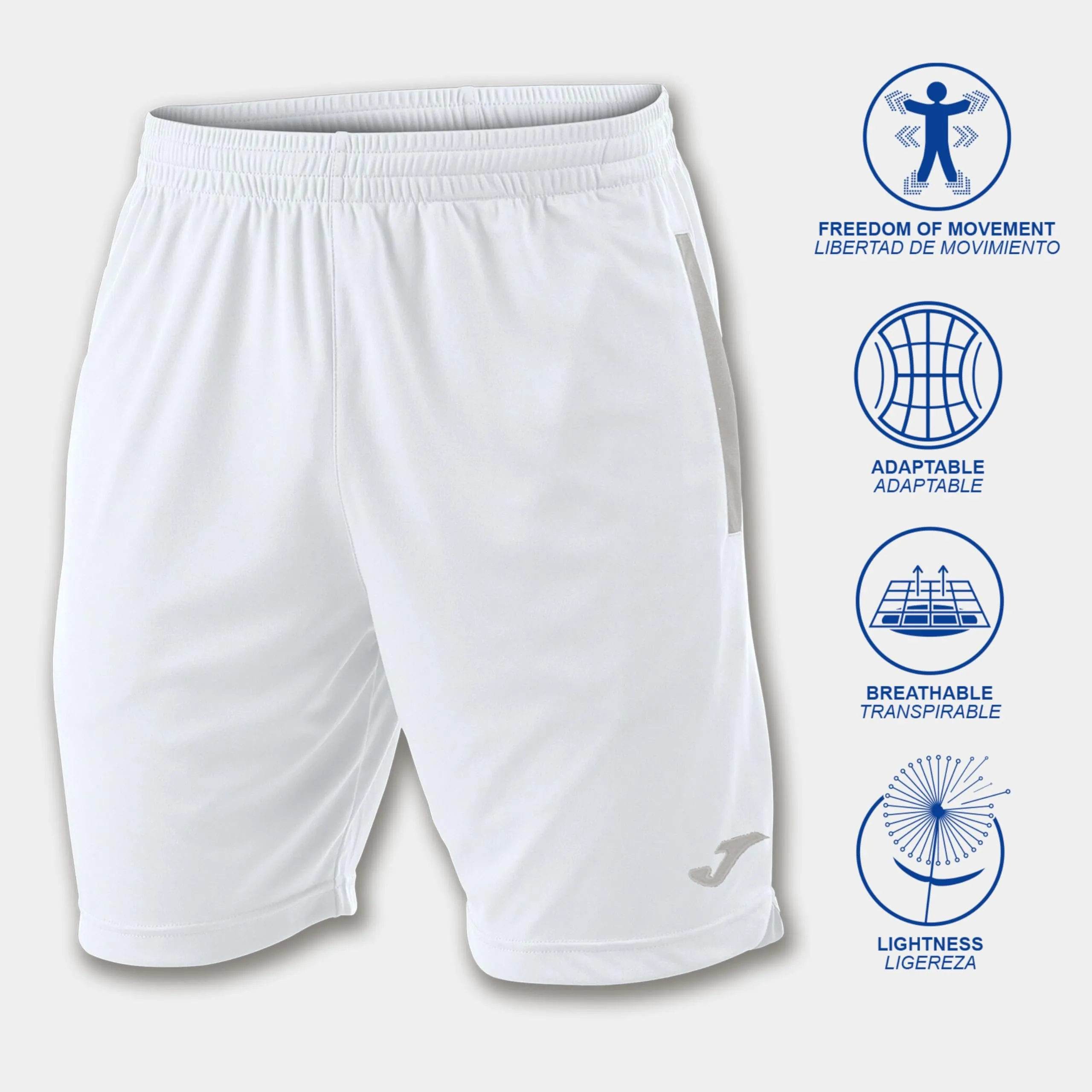 Joma Bermuda da Uomo Miami - Bianco - immagine 2