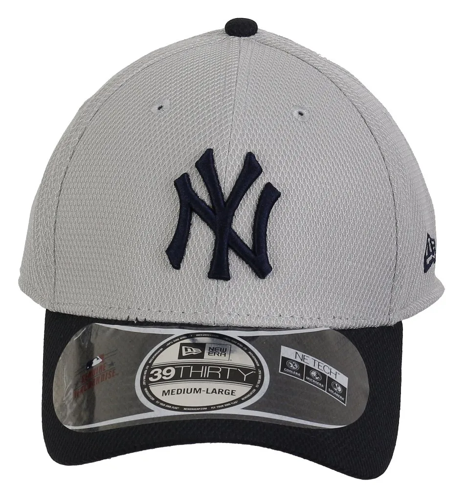 New Era 9Forty Tech Yankees Baseball Cap - Grey/Red - One Size - immagine 3