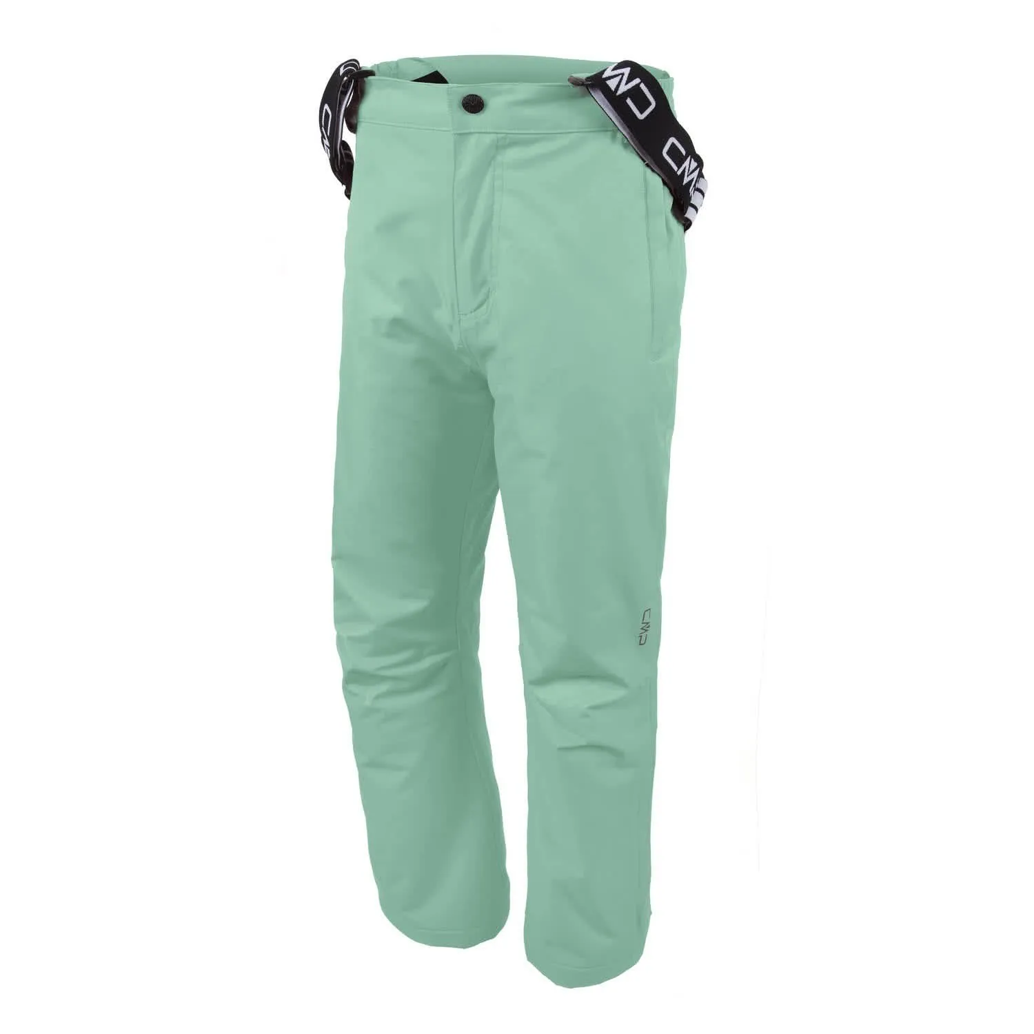 CMP Salopette da sci 3W15994 Unisex bambini, Verde Acqua, 98 - immagine 1