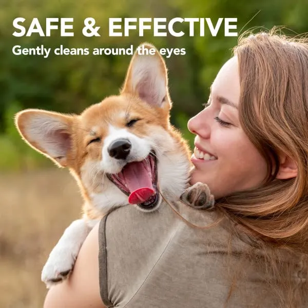 Vet's Best Salviette da Dito per la Pulizia Occhi dei Cani, 100 Pezzi - immagine 6