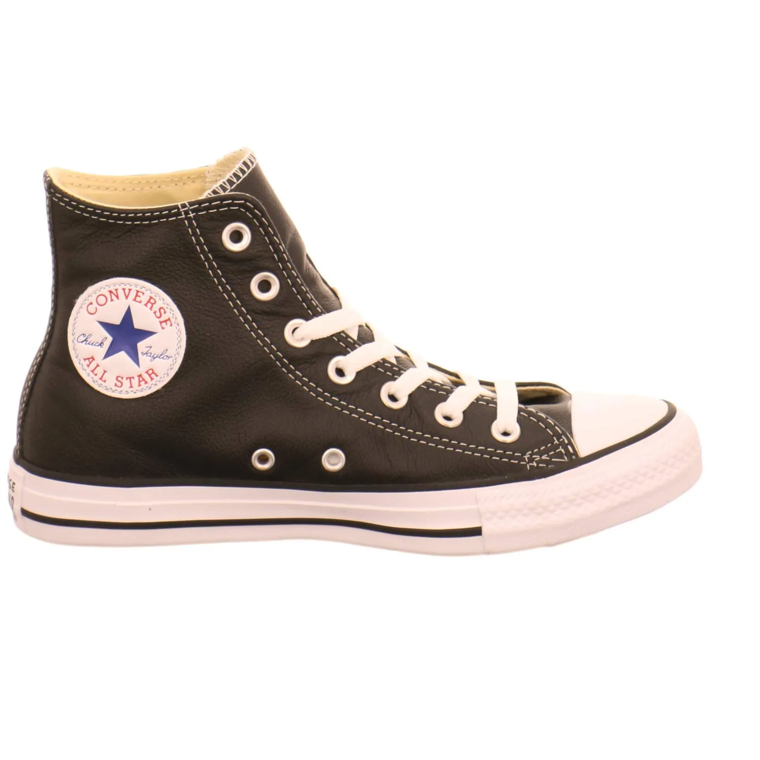 Converse All Star Hi Leather Sneakers Black 132170C 44 EU - immagine 3