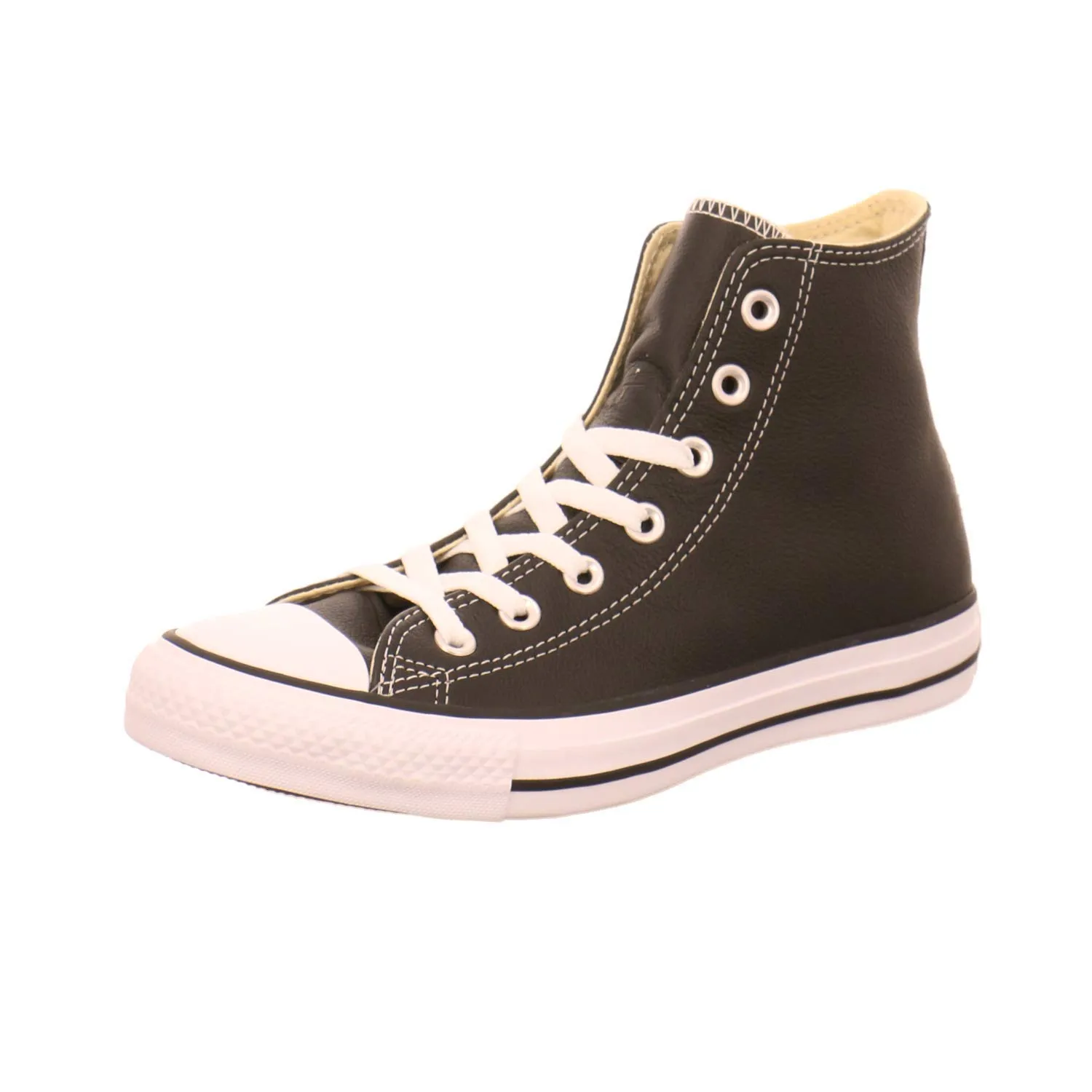 Converse All Star Hi Leather Sneakers Black 132170C 37.5 EU - immagine 1
