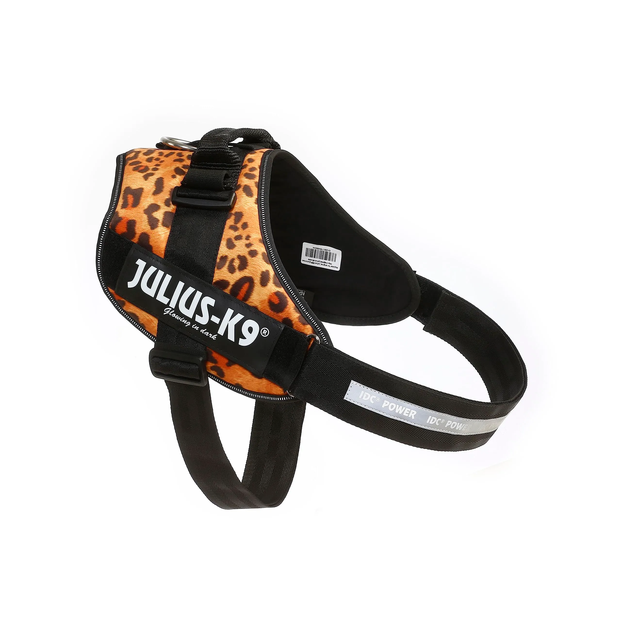 Julius-K9 IDC Power Harness, Size 4, Leopard Velvet - immagine 3