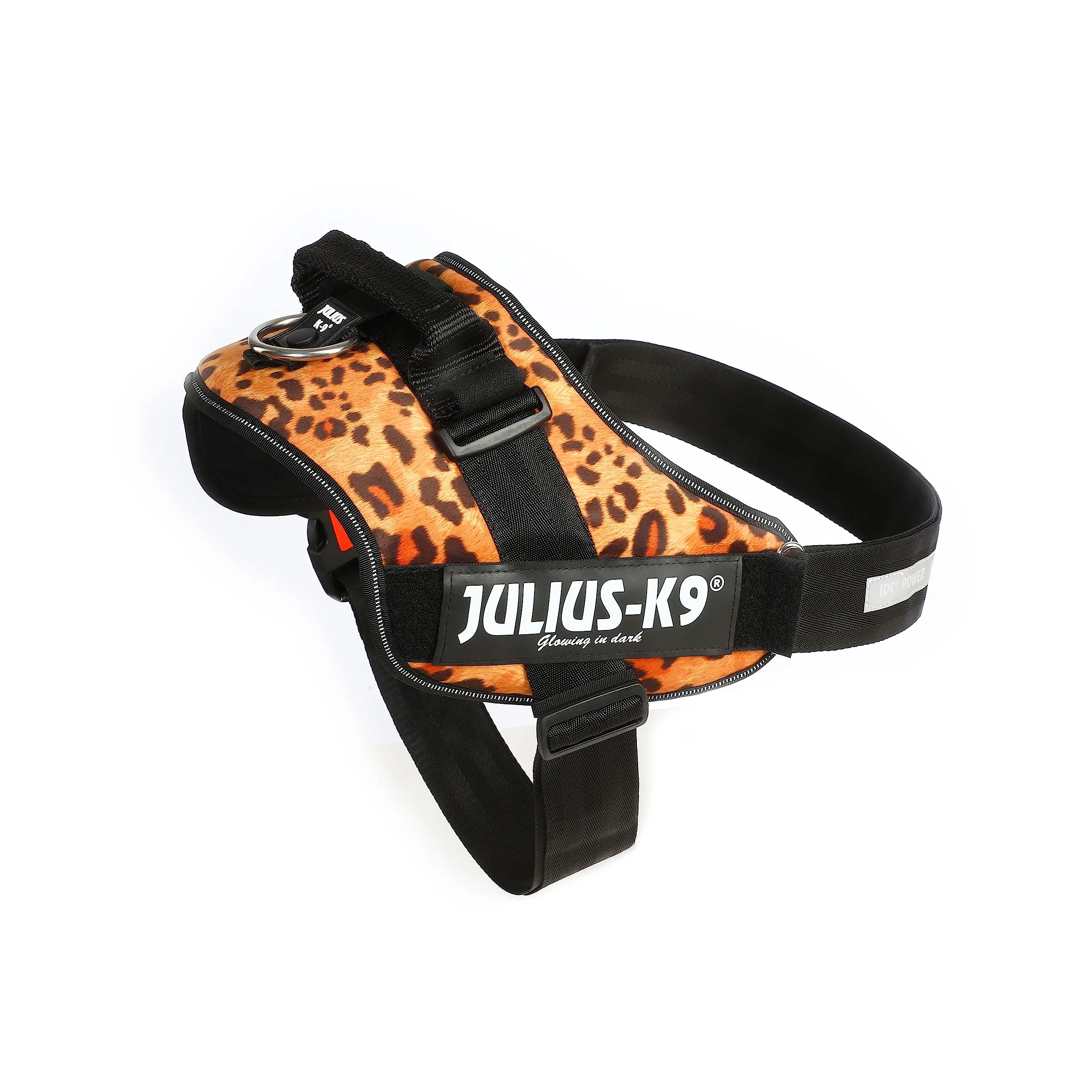 Julius-K9 IDC Power Harness, Size 4, Leopard Velvet - immagine 4