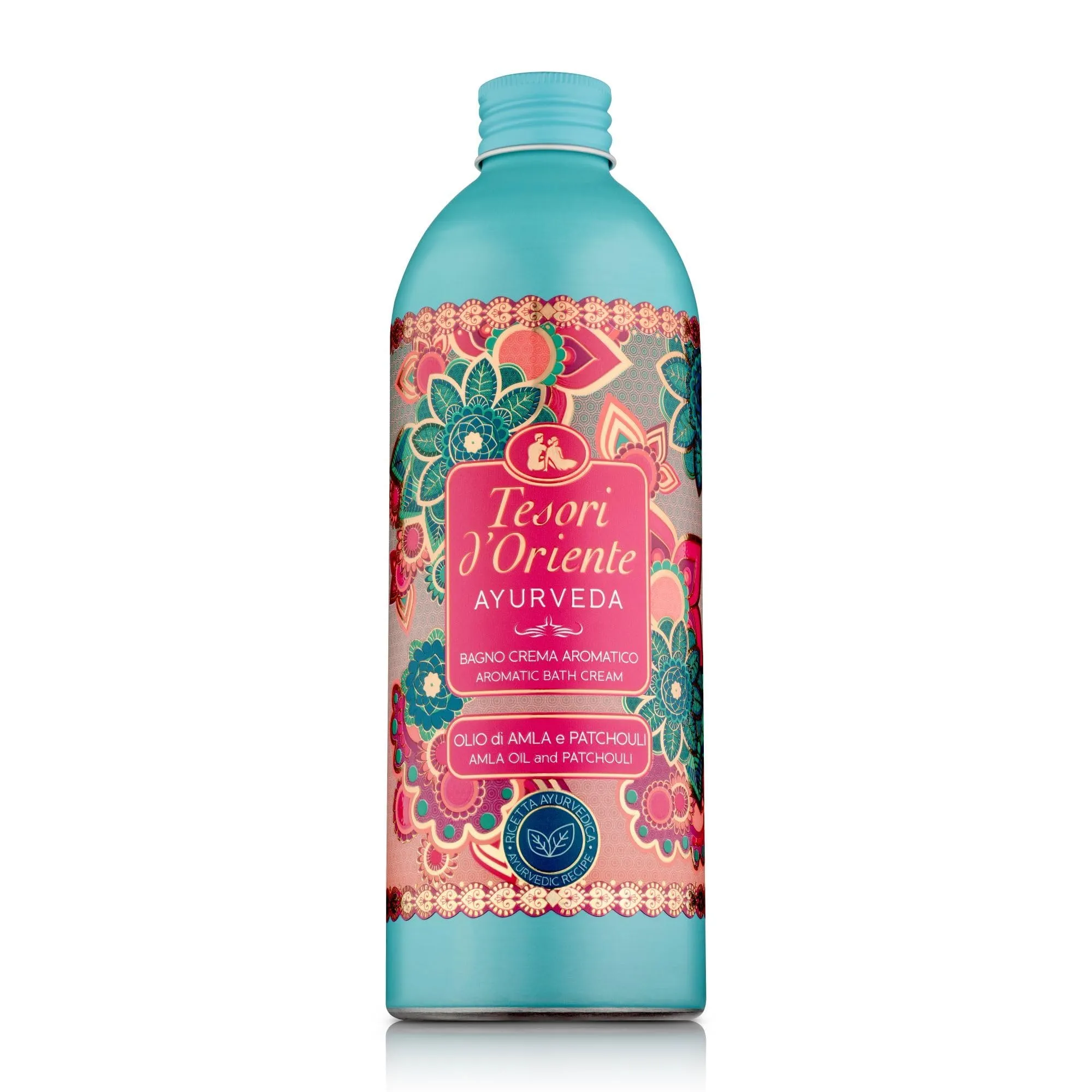 Tesori d'Oriente Bagno Crema Ayurveda Amla e Patchouli, 500ml - immagine 1