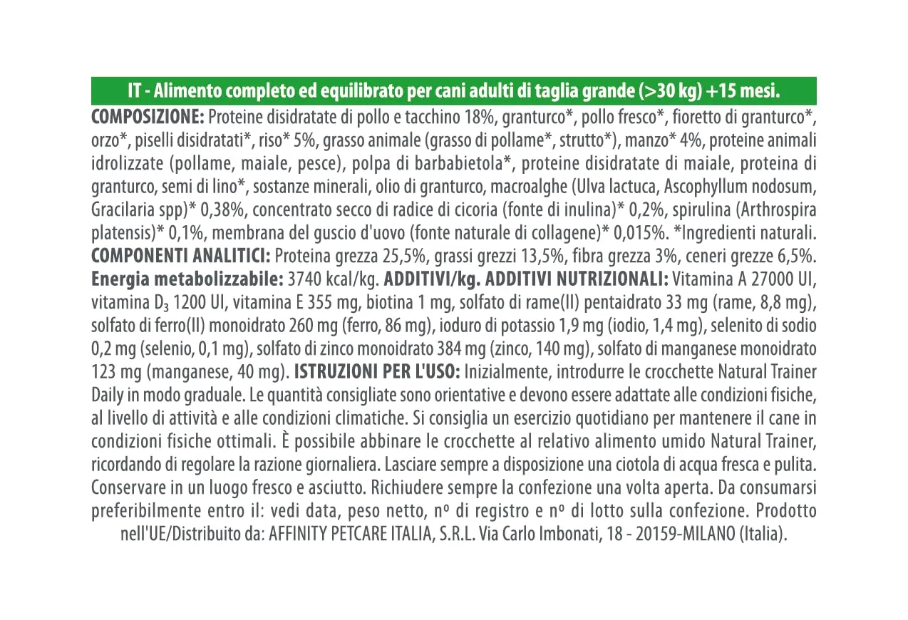 Trainer Natural Maxi Cibo per Cani Adulti con Manzo - 12kg - immagine 4