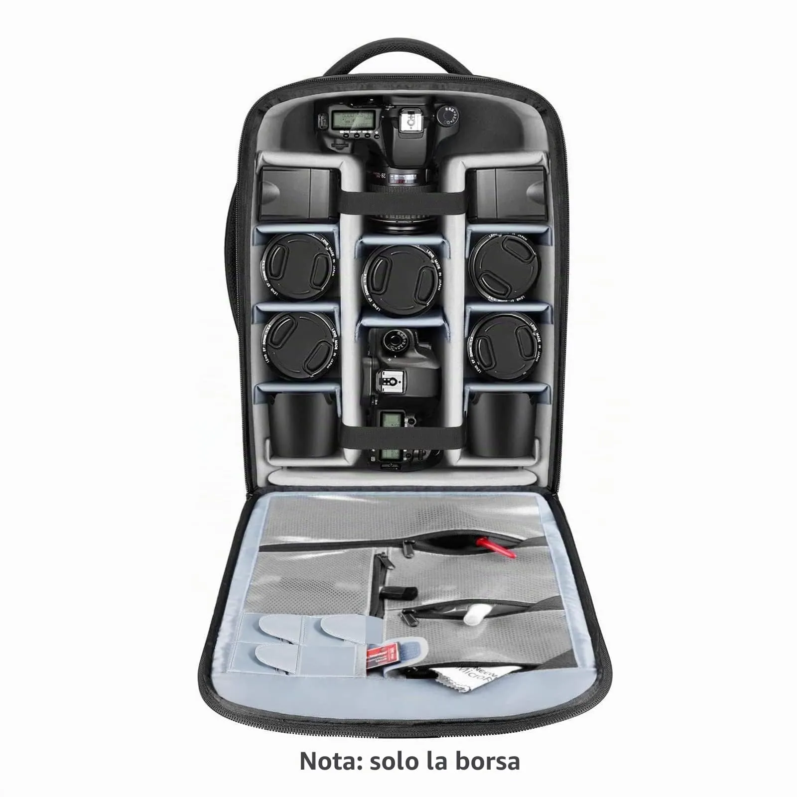 Neewer 2-in-1 Zaino Convertibile per Fotocamera con Ruote - immagine 4