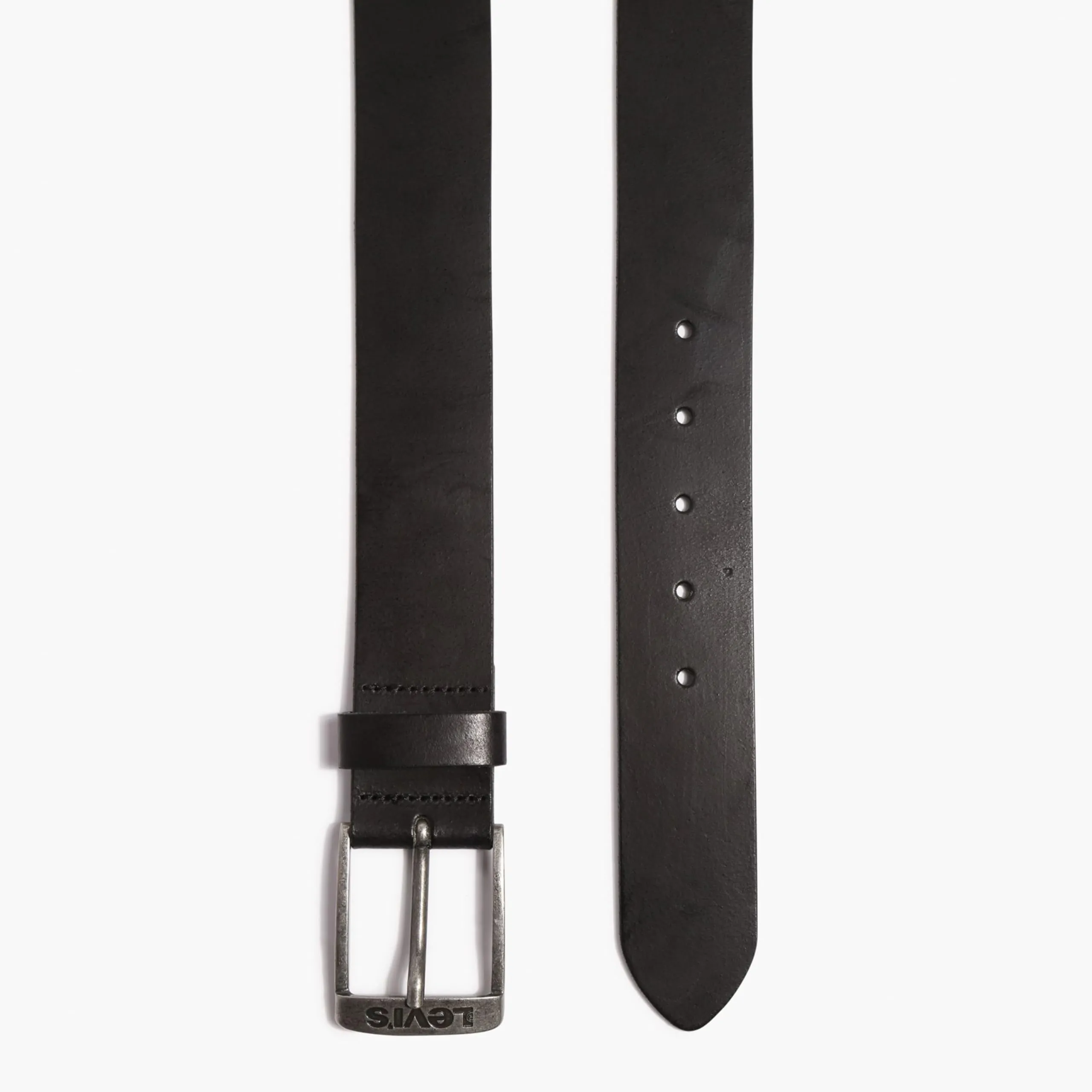Levi's New Duncan Men's Belt, Regular Black, 90 - immagine 5