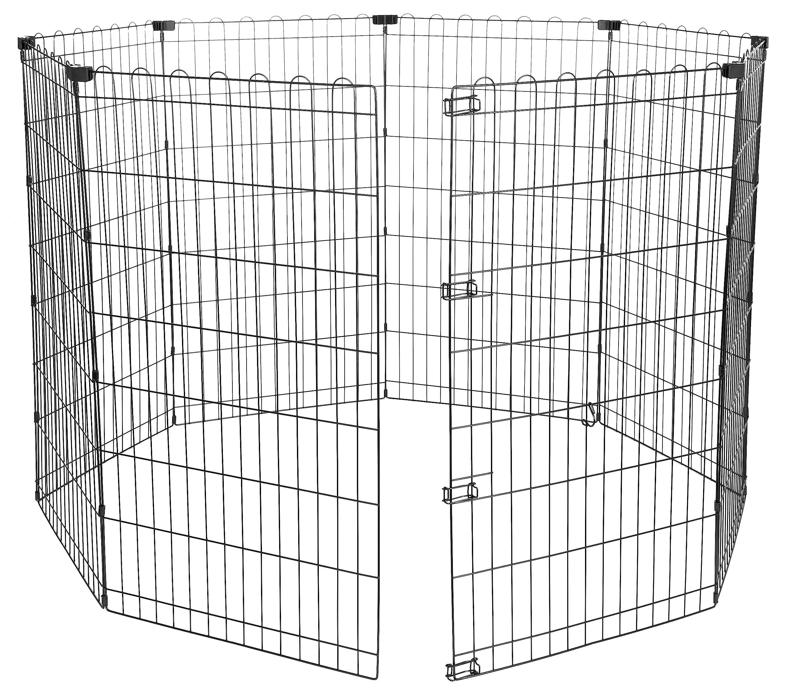 Amazon Basics Box per Esercizi per Cani e Animali Domestici in Metallo Pieghevole, 107 cm - immagine 1