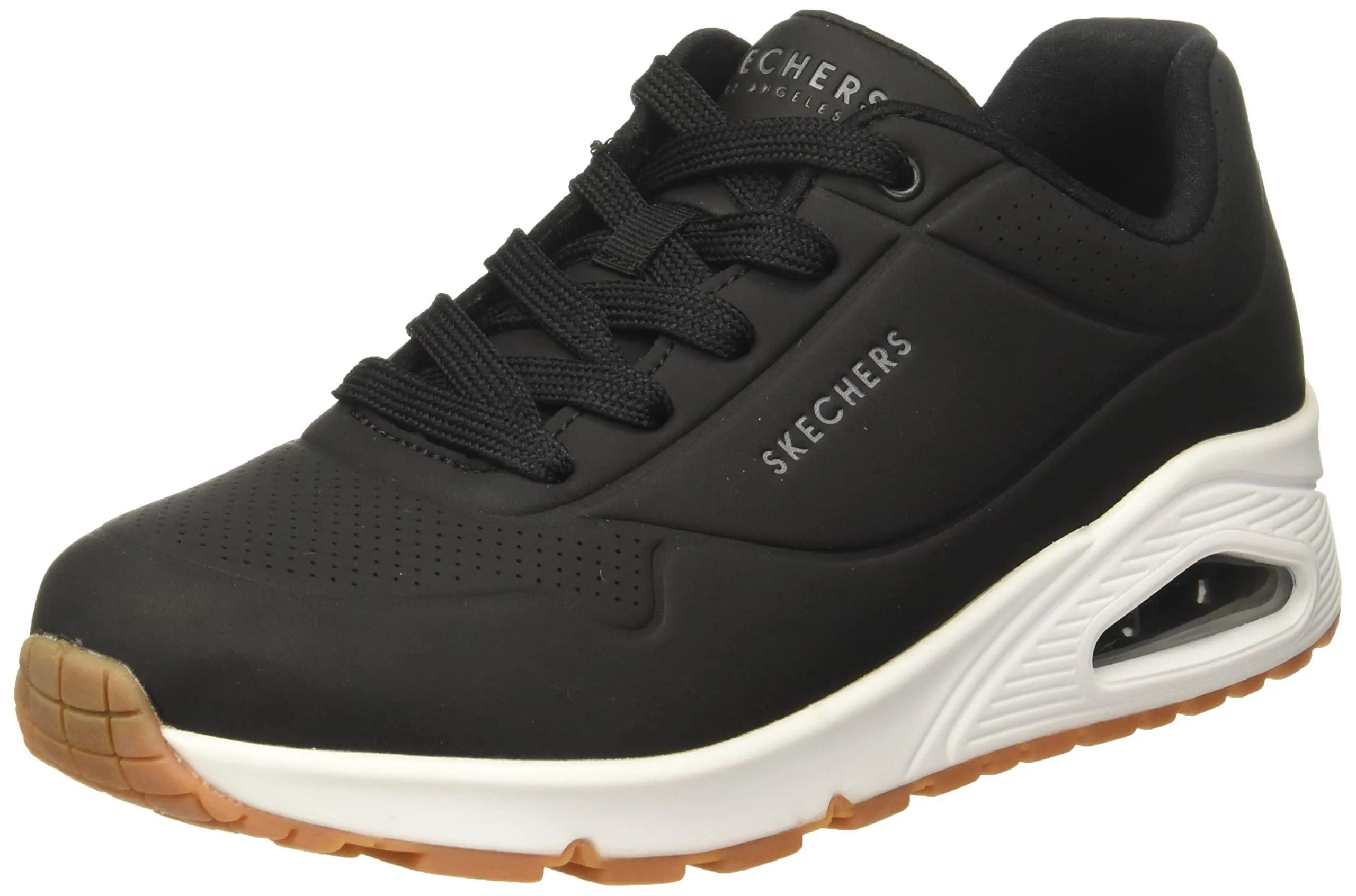 Skechers Uno-Stand on Air 73690-BLK Women's Sneakers, Black, 38 EU - immagine 1