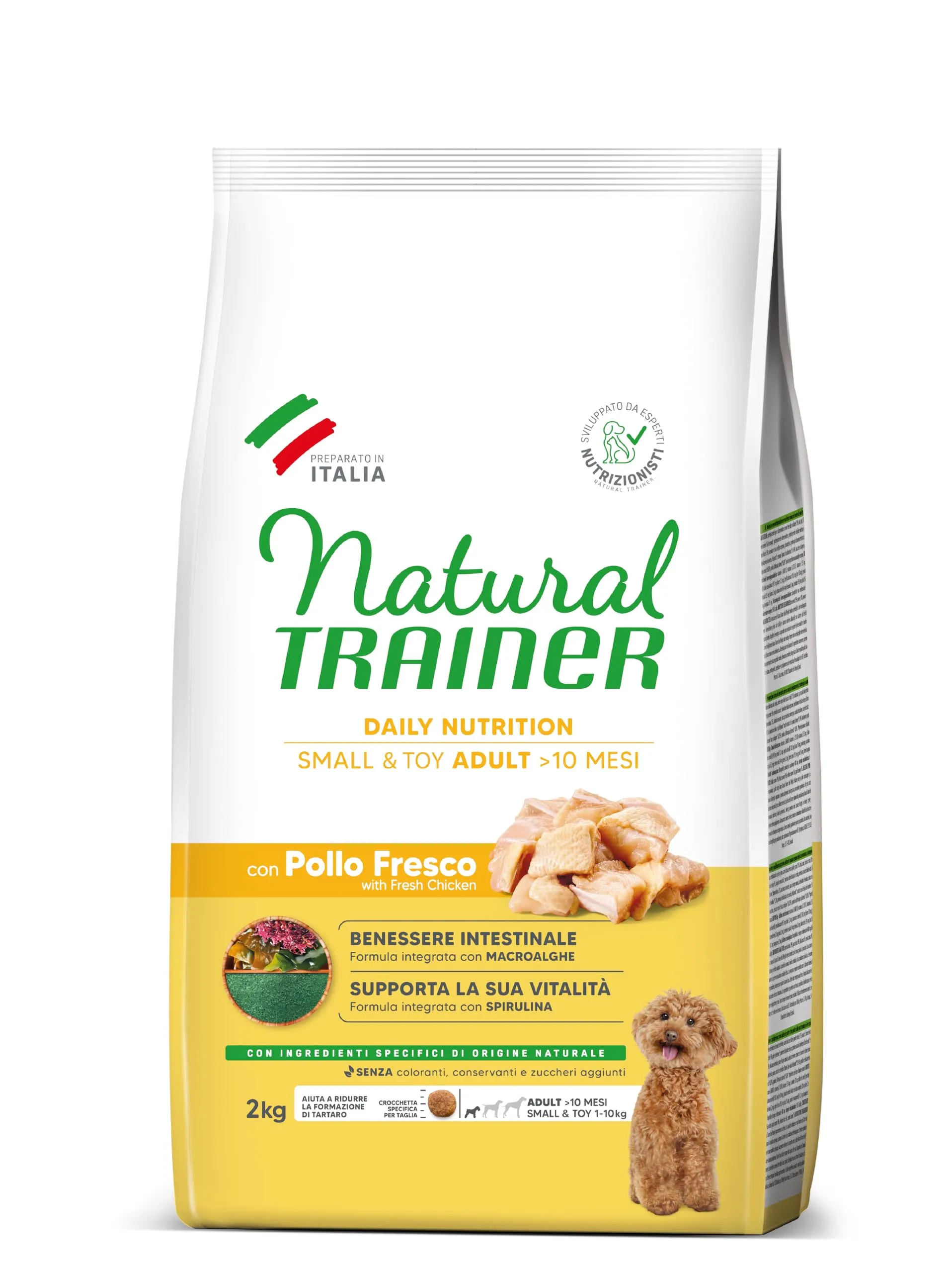 Trainer Natural Small Pollo Riso Cibo Secco per Cani, 2kg - immagine 6