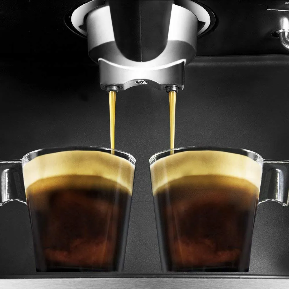Cecotec Power Espresso 20 Macchina da Caffè Espresso, 850 W, 20 Bar, Serbatoio 1,6 L, Acciaio Inox - immagine 4