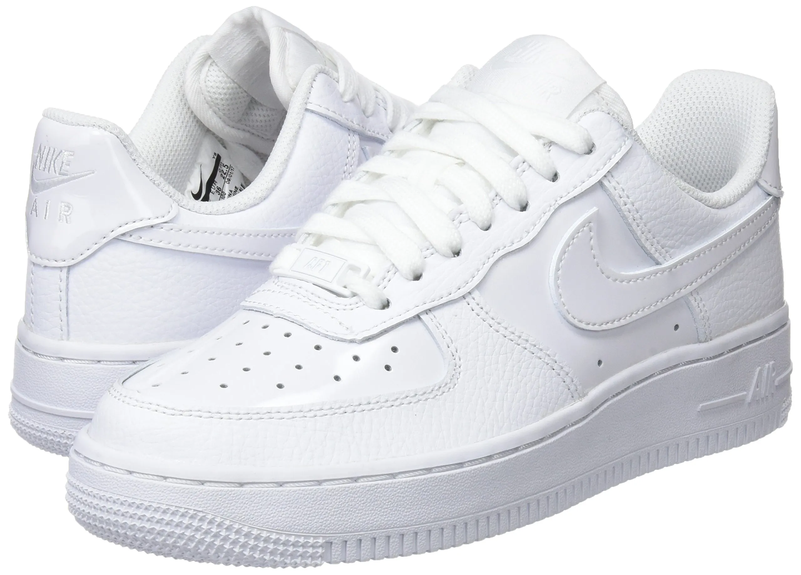 Nike Air Force 1 '07 Women's Basketball Shoes - White White 100, 44.5 EU - immagine 7