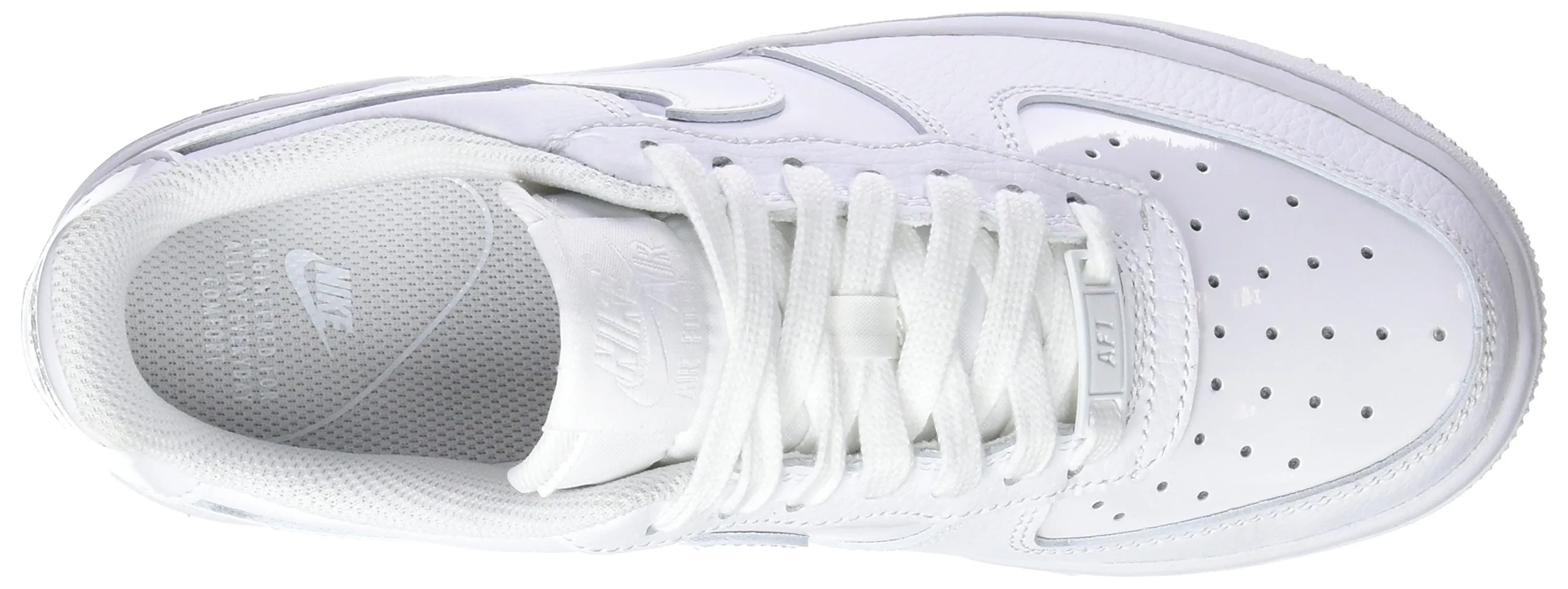 Nike Air Force 1 '07 Women's Basketball Shoes, White White 100, 44 EU - immagine 5