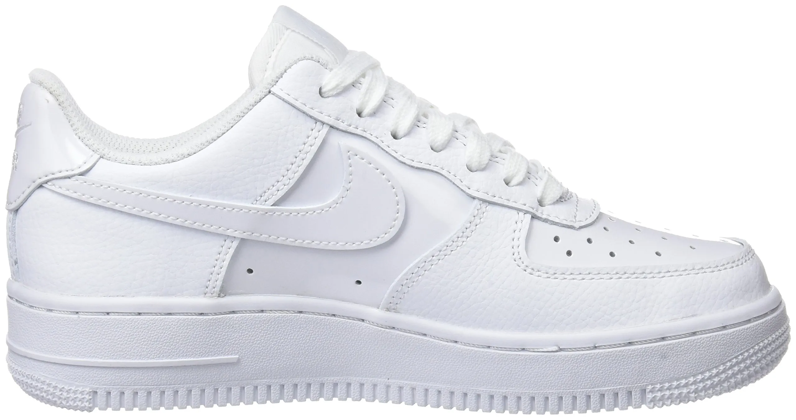 Nike Women's Air Force 1 '07 Basketball Shoes, White White 100, 40 EU - immagine 6