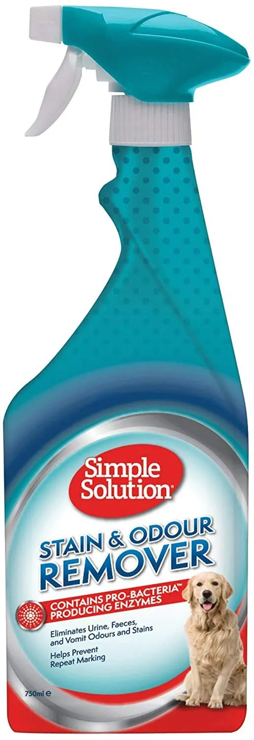 Simple Solution Spray Rimuovi Macchie e Odori per Cani 750ml - immagine 1