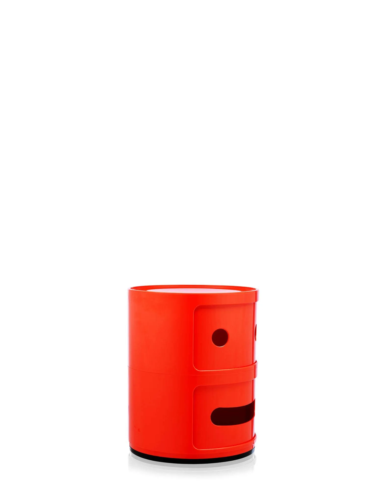 Kartell Componibile Smile Contenitore Faccia Seria, ABS, Rosso, 32 x 32 x 40 cm - immagine 6