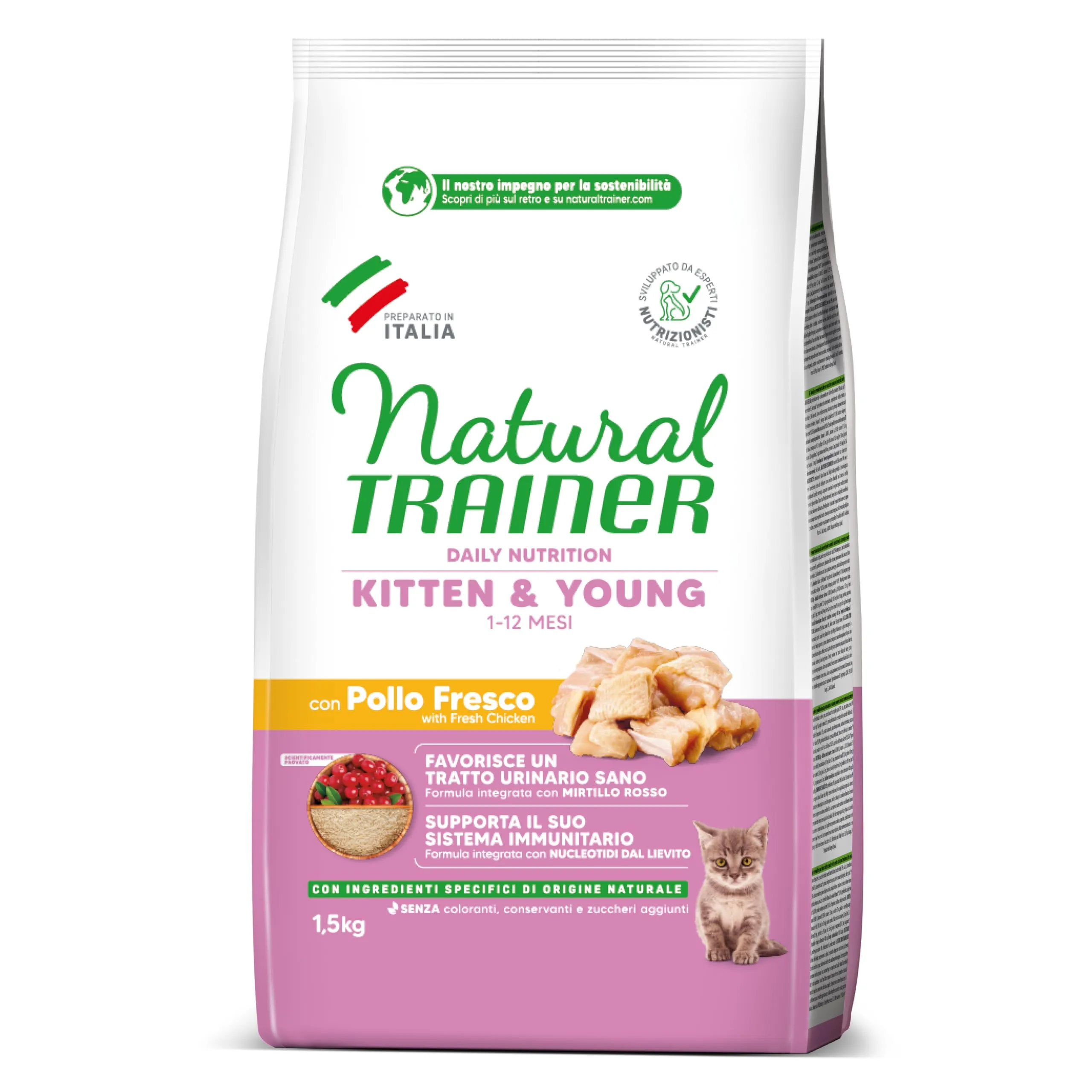 Trainer Natural Cat Kitten 1.5 kg - immagine 1