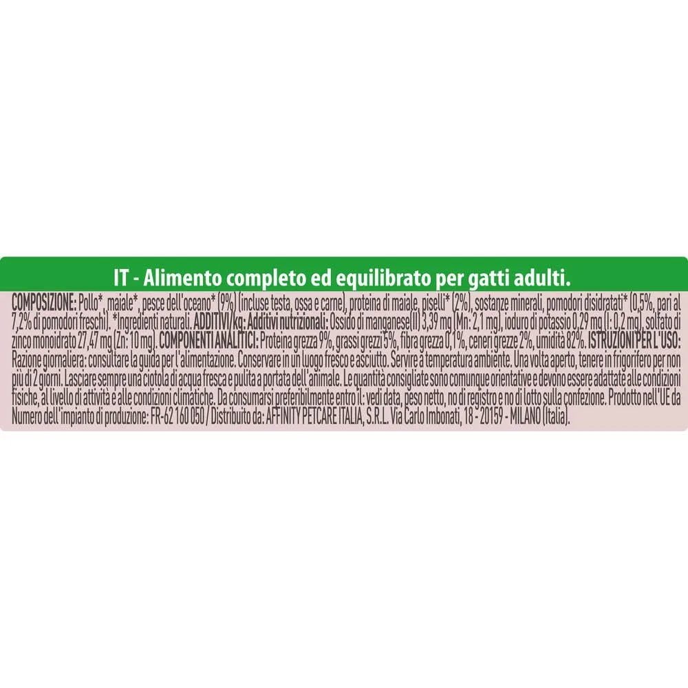 Trainer Natural Adult Cibo Umido per Gatti, Paté di Pesce dell'Oceano, 18 x 85g - immagine 5
