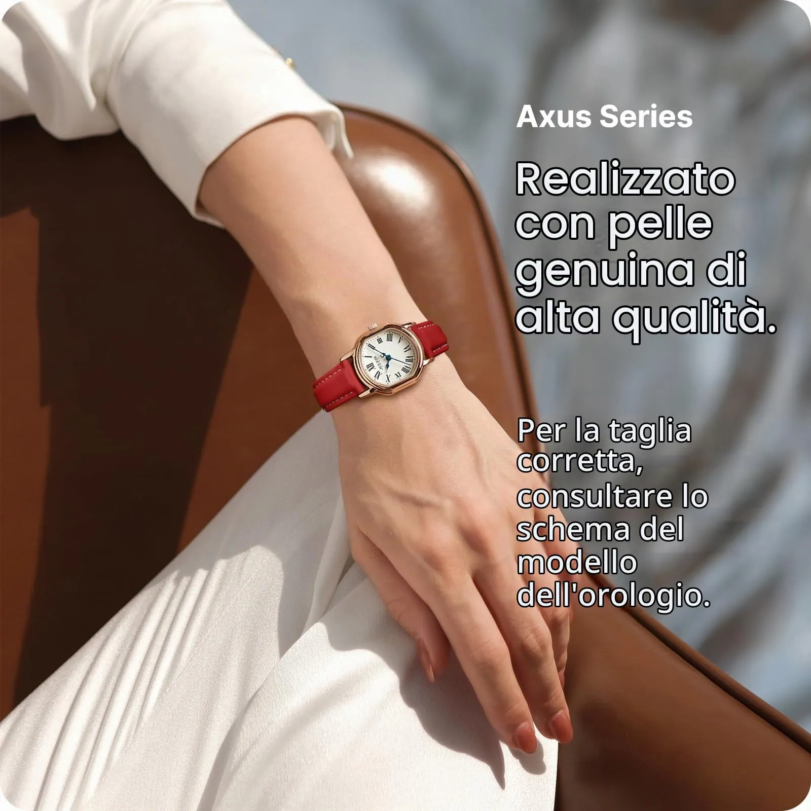 Fullmosa Cinturino in Pelle 20mm a Sgancio Rapido per Orologio e Smartwatch - immagine 3