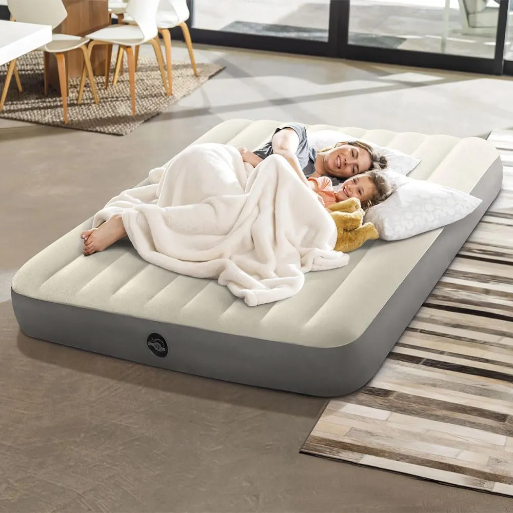 Intex Deluxe Classic Matrimoniale Dura Beam Airbed, 152 x 203 x 25 cm - immagine 2