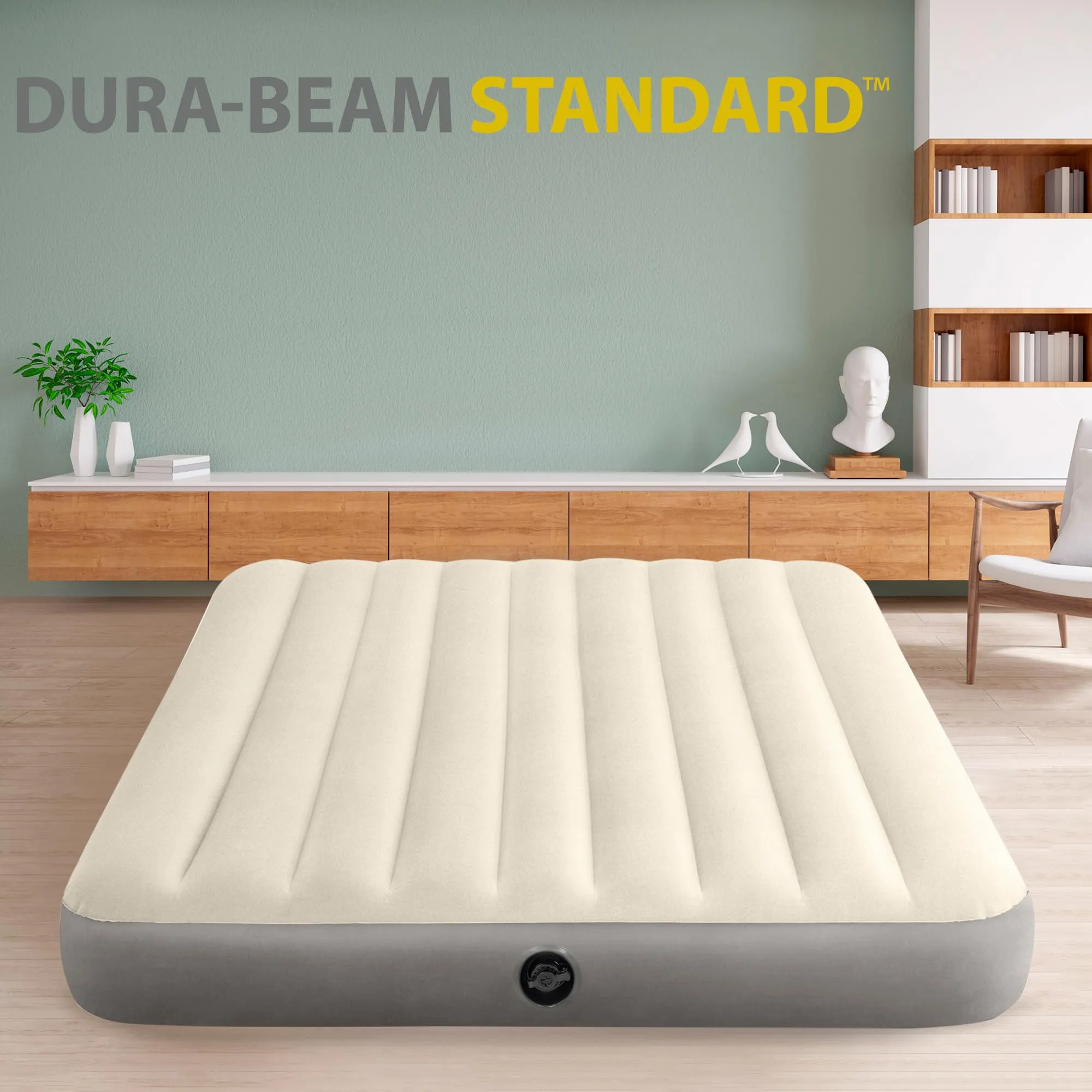 Intex Deluxe Classic Matrimoniale Dura Beam Airbed, 152 x 203 x 25 cm - immagine 3