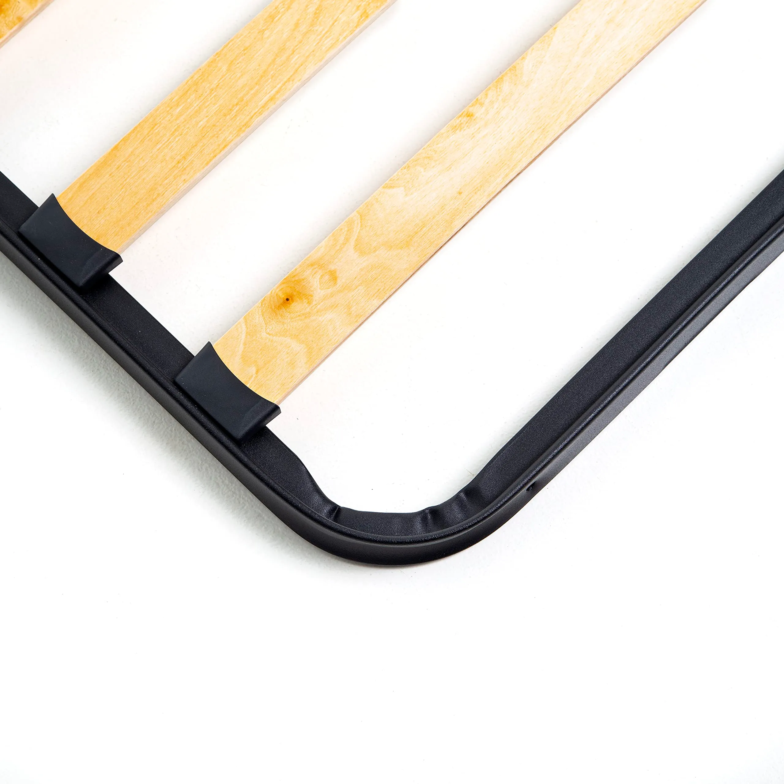 Dolci Sogni Rete Letto Singola Ortopedica a Doghe in Legno 90x200, Struttura in Ferro senza Piedi, Made in Italy - immagine 6
