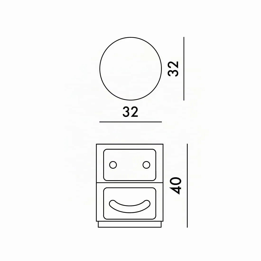 Kartell Componibile Smile Contenitore Sorriso, ABS, Rosso, 32 x 32 x 40 cm - immagine 3
