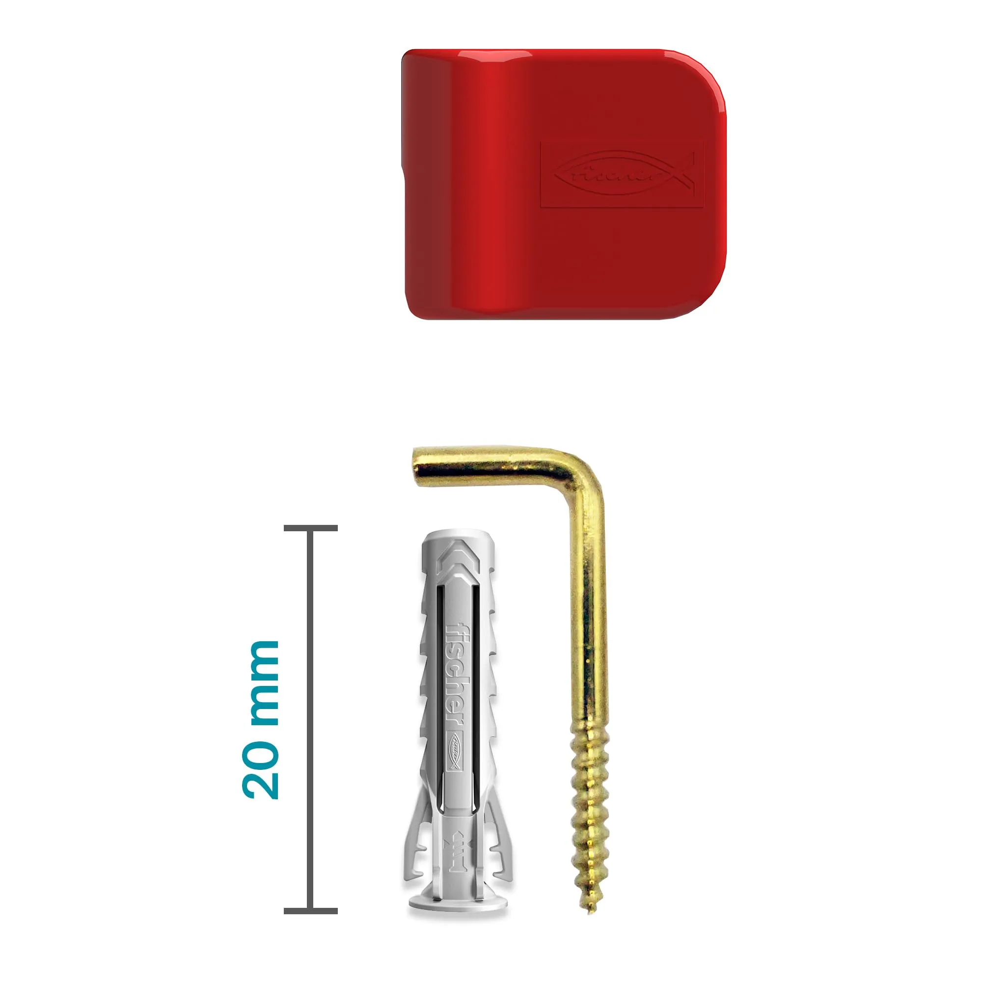 Fischer Easybox Valigetta Tasselli UX e SX, Set 252 pezzi, 513433 - immagine 4