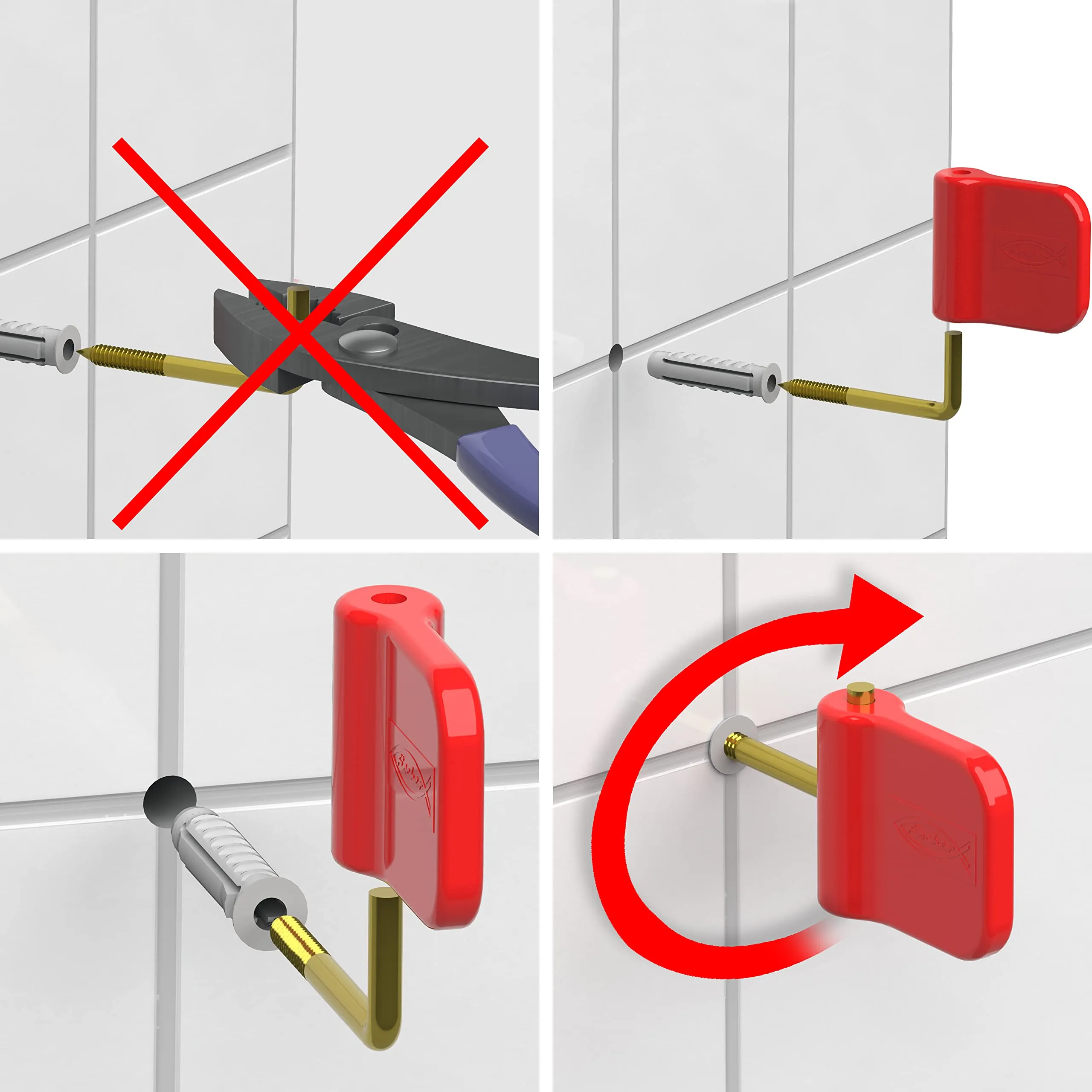 Fischer Easybox Valigetta Tasselli UX e SX, Set 252 pezzi, 513433 - immagine 8