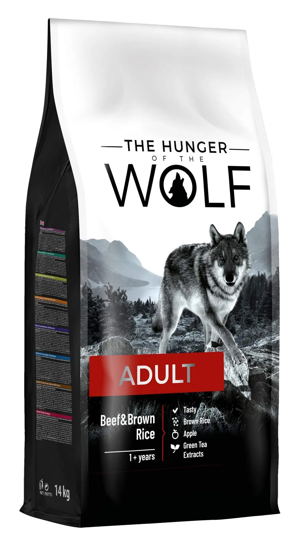 The Hunger of the Wolf Crocchette Manzo e riso integrale, 3 kg - immagine 1