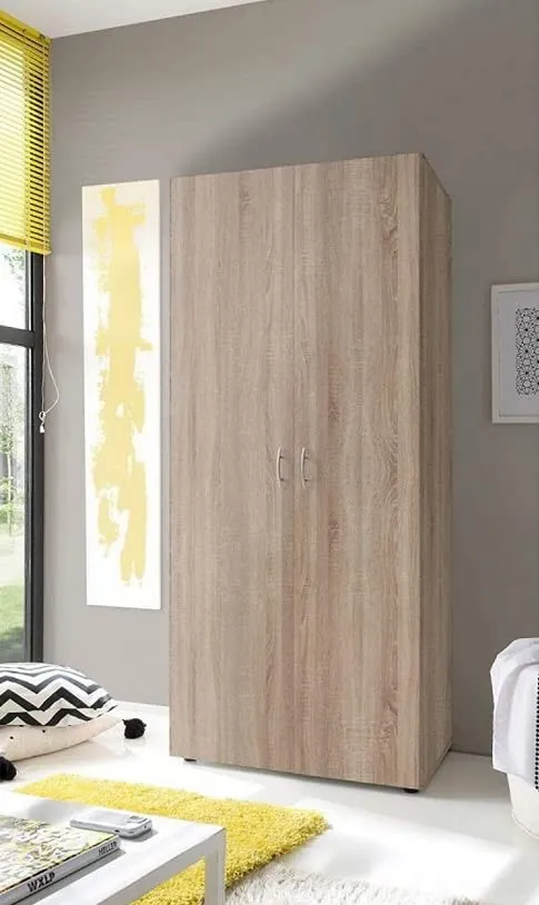 AVANTI TRENDSTORE Armadio Balu 2 Ante a Battente, Marrone, 81 x 177 x 52 cm - immagine 5