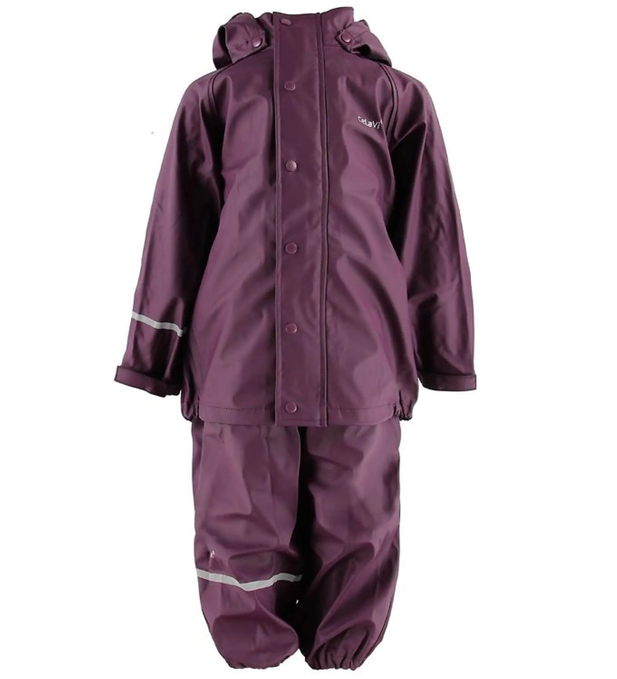 CeLaVi Two-Piece Rain Suit, Blackberry Wine, Size 90 - immagine 2