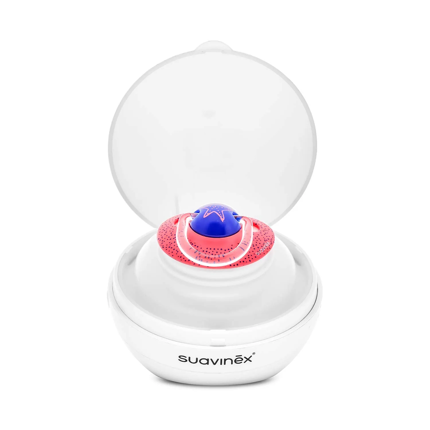 Suavinex Duccio Sterilizzatore Portatile Succhietti Luce UV, Bianco - immagine 3